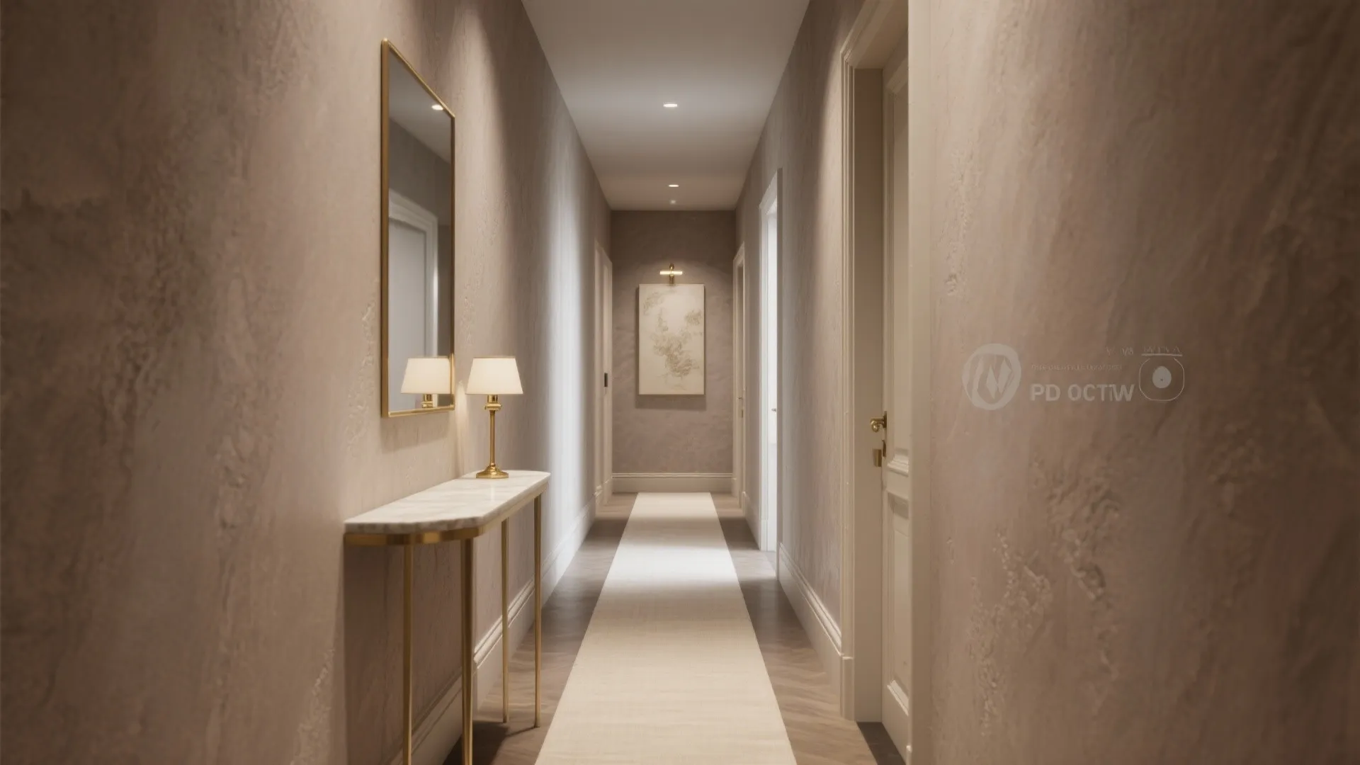 Venetian Plaster with Soft Sheen