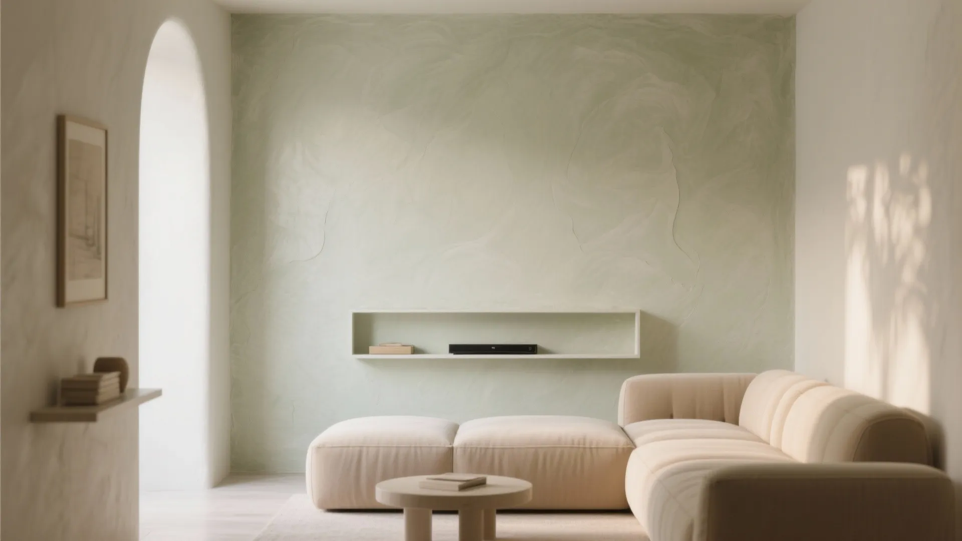 Plastered Minimalism: Smooth Venetian Finish
