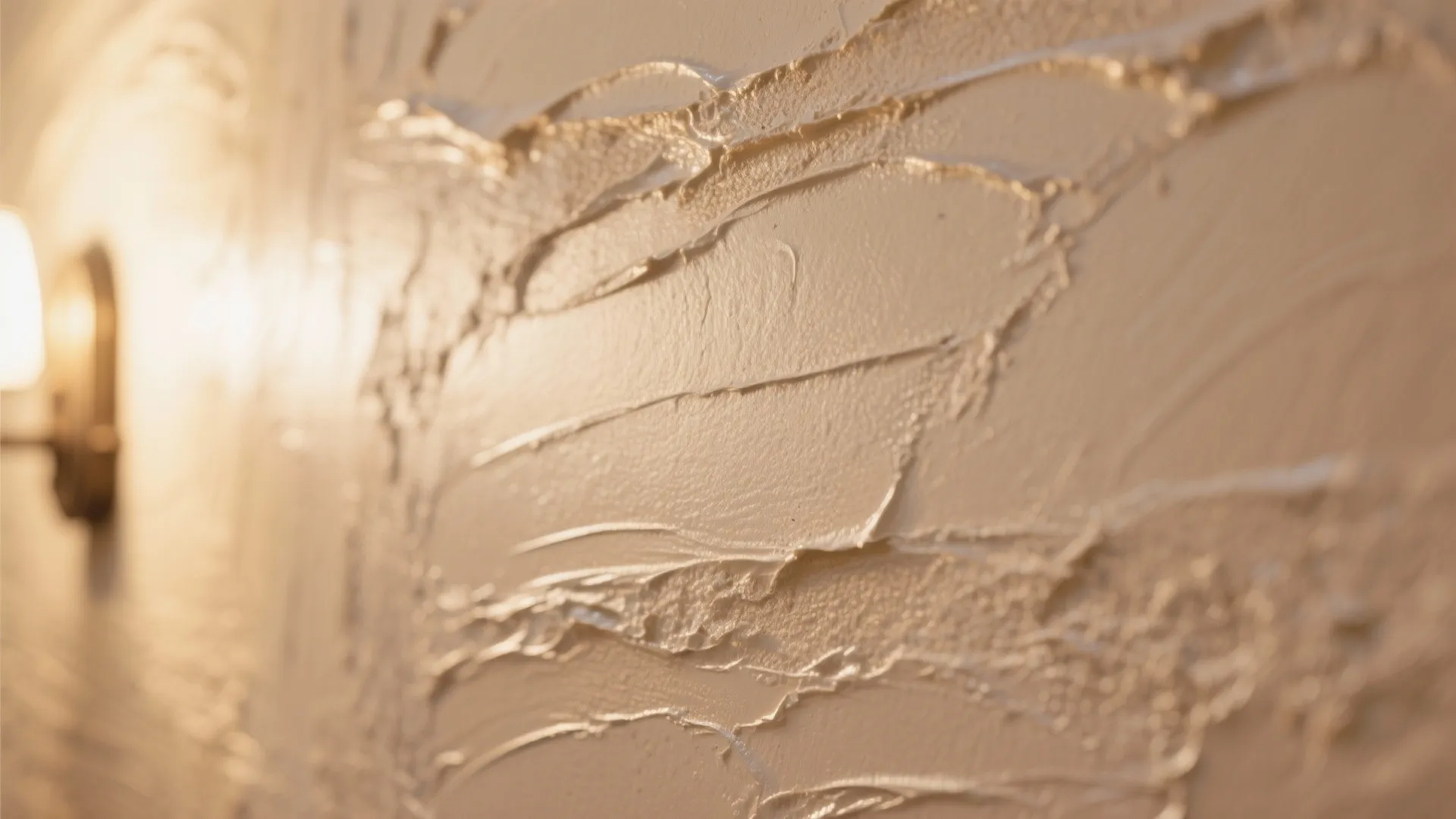 Soft Venetian Plaster with Satin Sheen