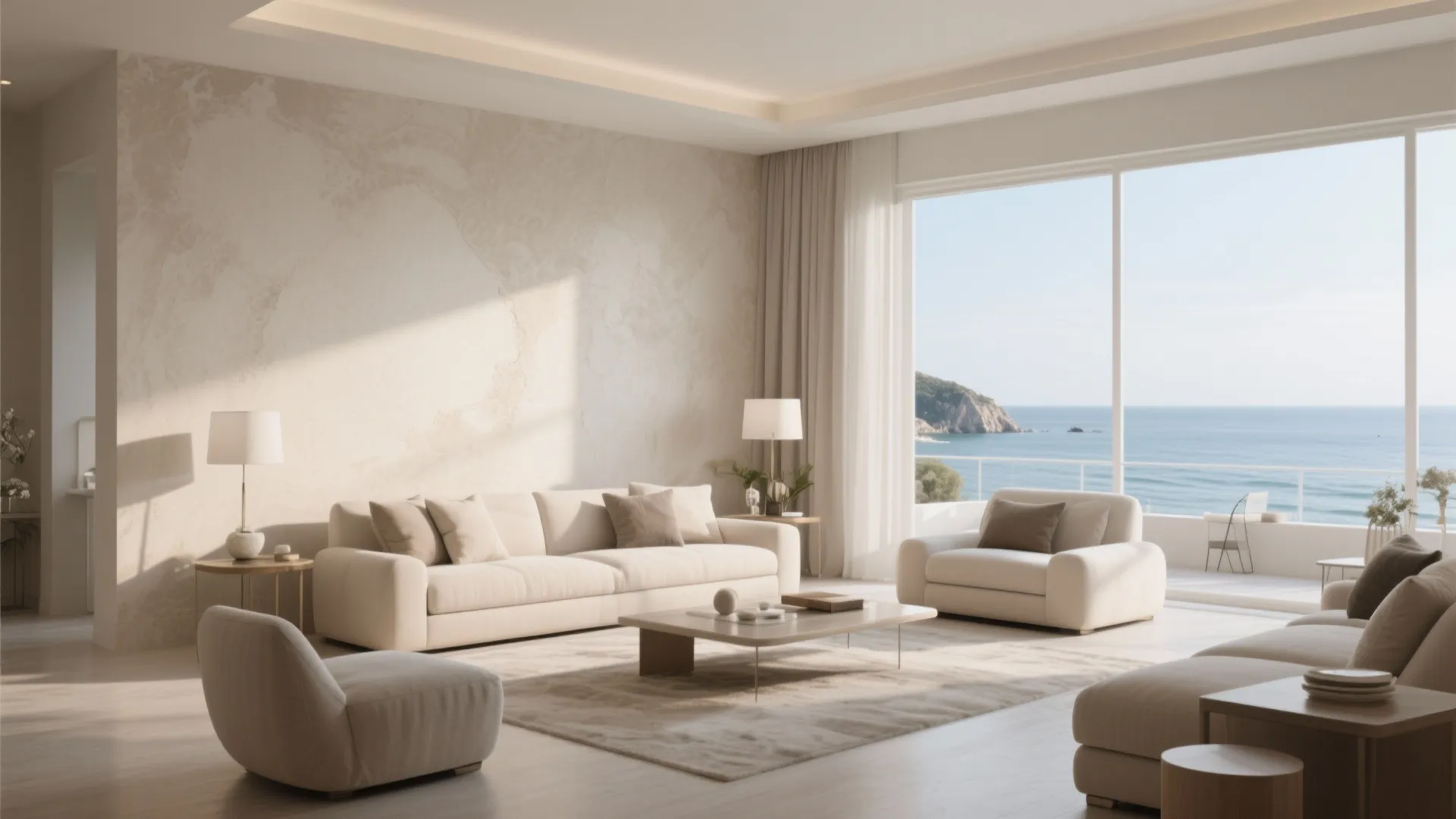 3. Venetian Plaster Finish