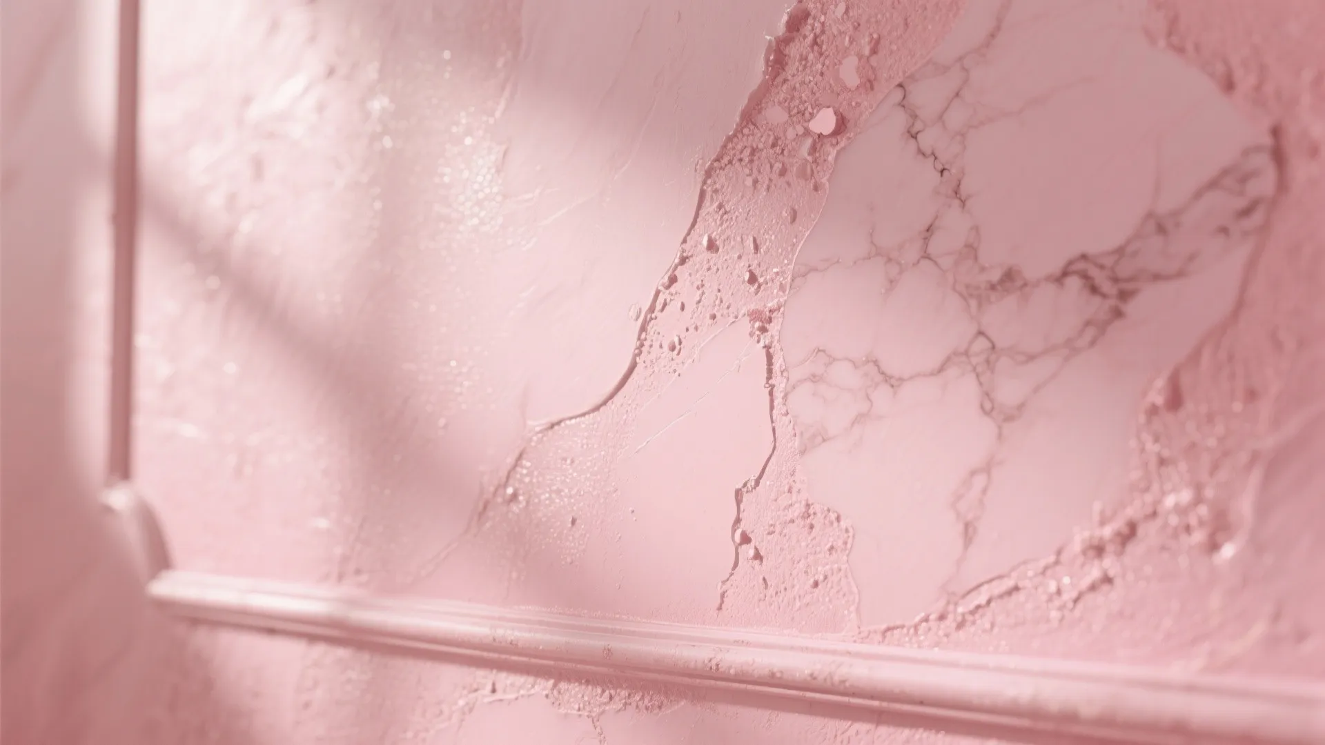 Pink Venetian Plaster With a Subtle Sheen