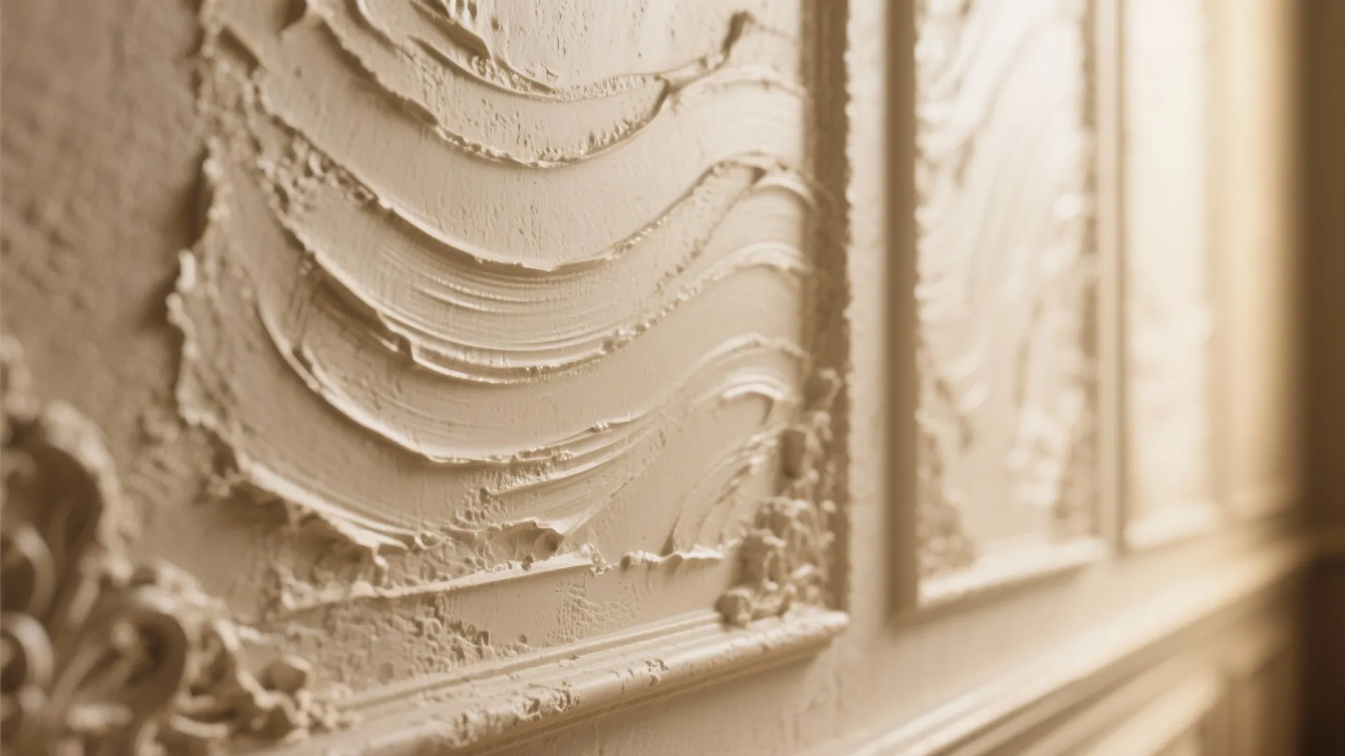 2. Textured Plaster or Venetian Stucco
