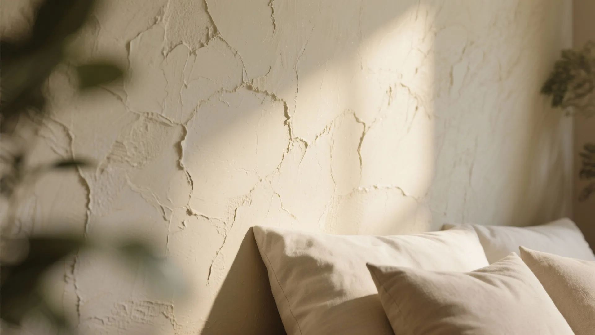 3. Textured plaster or Venetian stucco