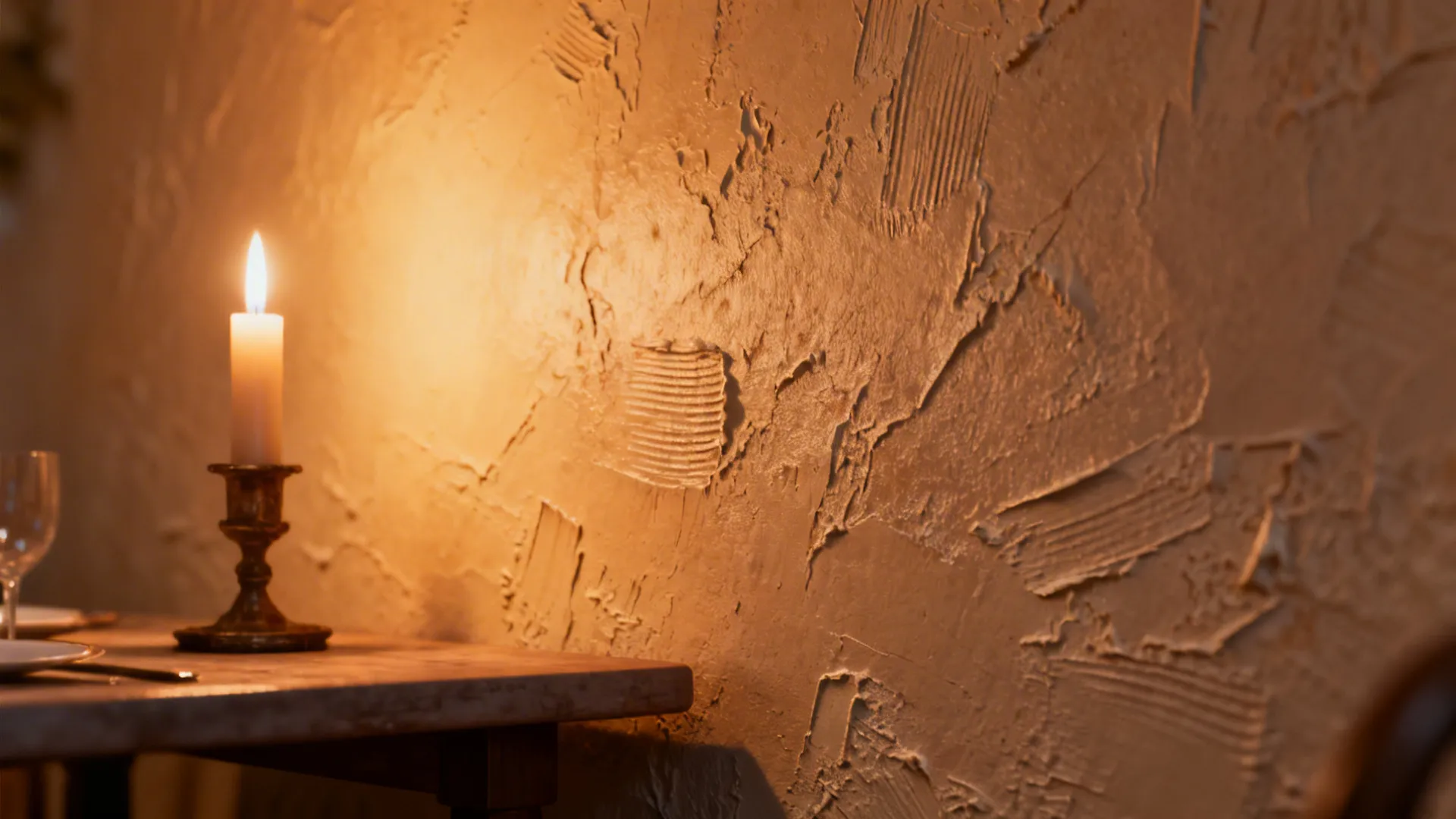 2. Textured Plaster or Venetian Stucco