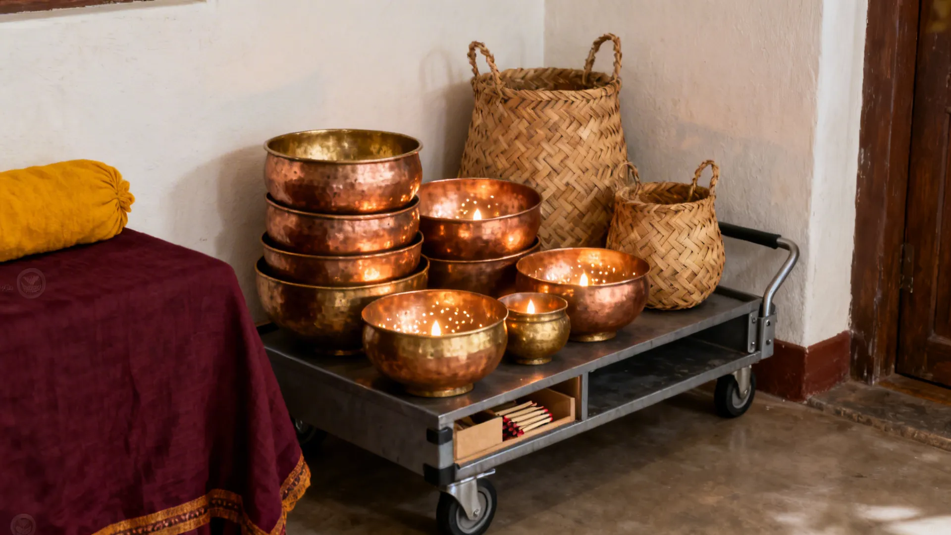 Venga Kinnam and Palmyra Baskets: Soft Storage Glow