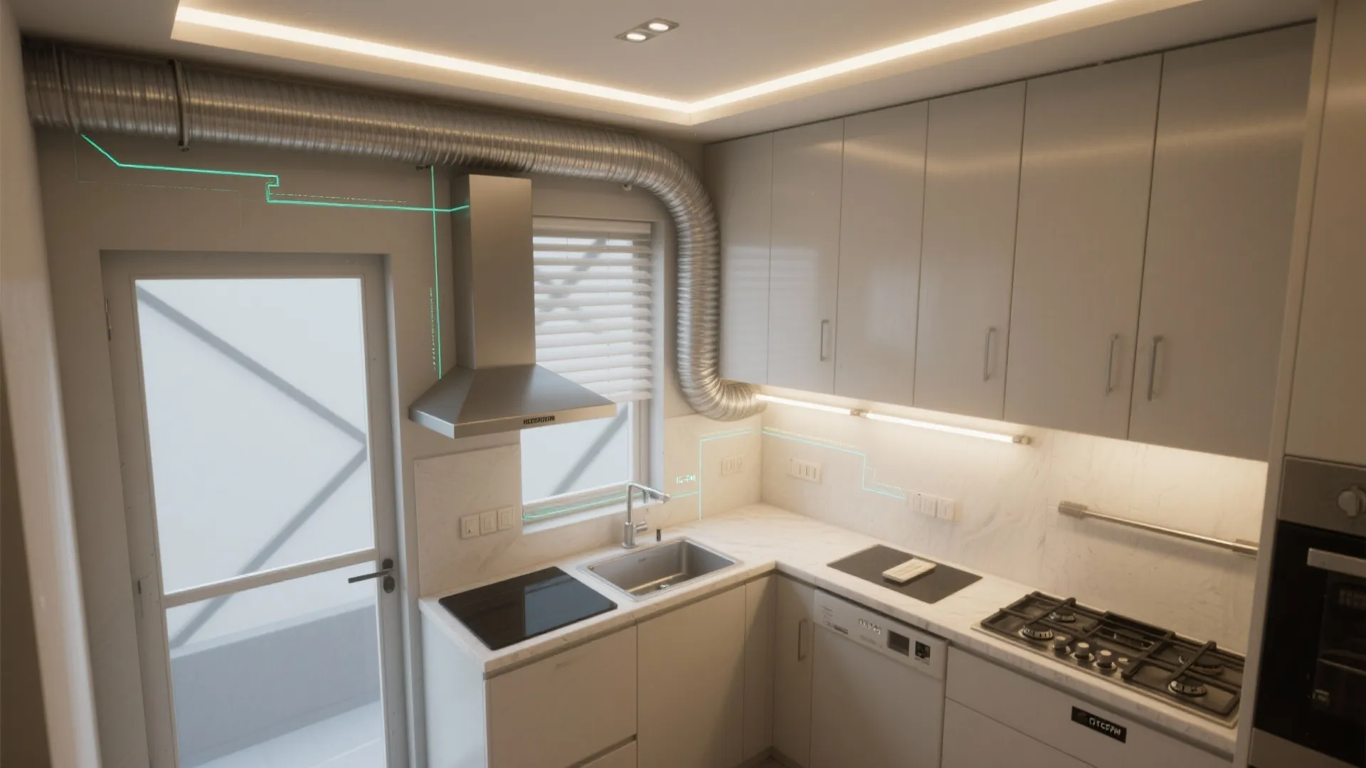 Ventilation + Lighting Layers for Coastal Comfort