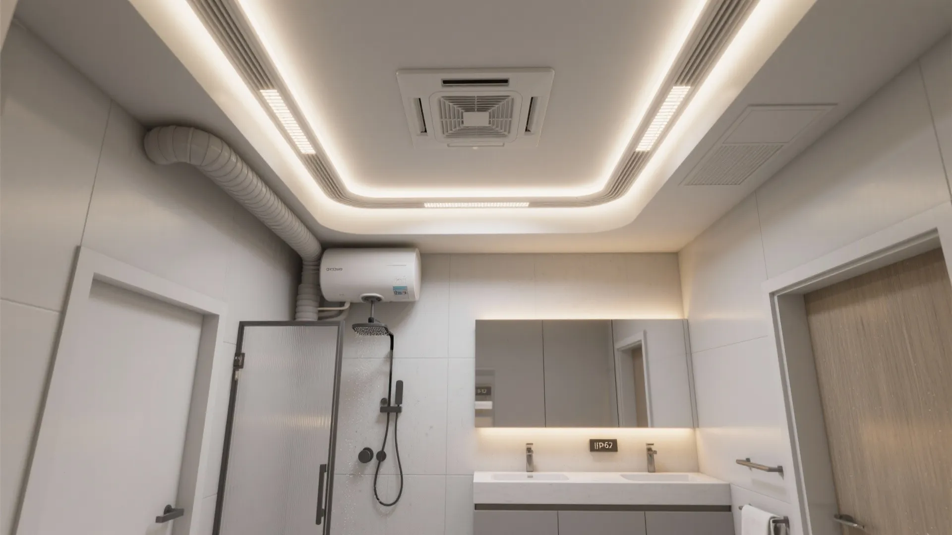 Vent-First Minus Channels with IP-Rated Lights