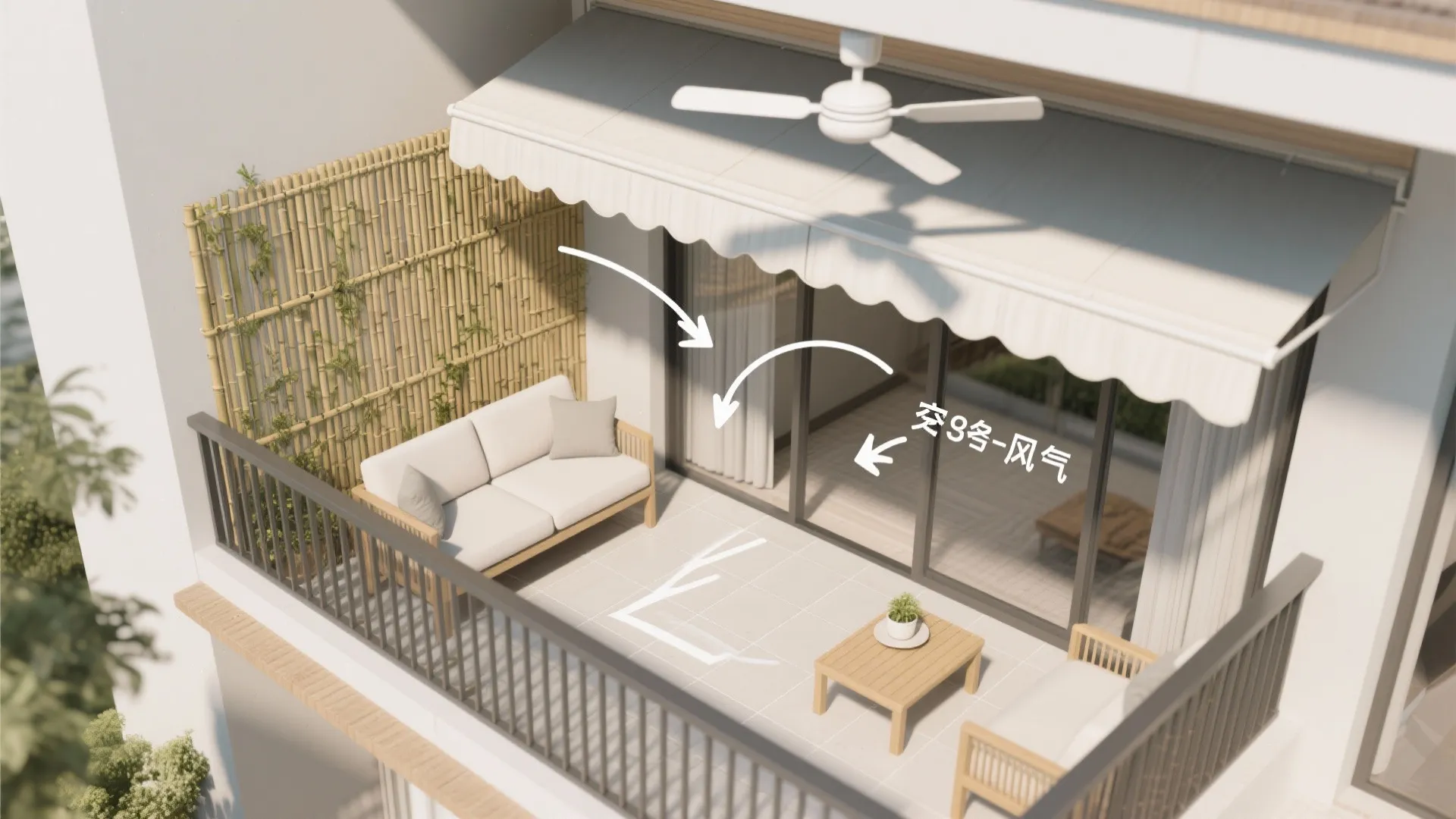 Climate-smart shading and ventilation