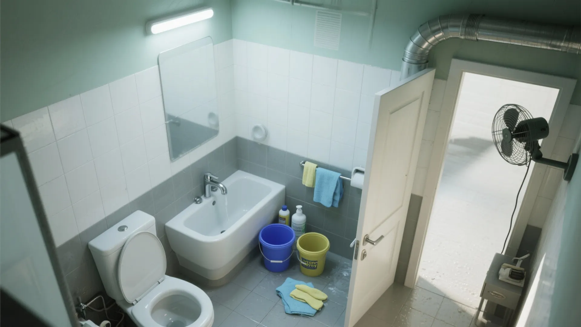 Ventilation and Workflow: Clean in Zones, Top to Bottom