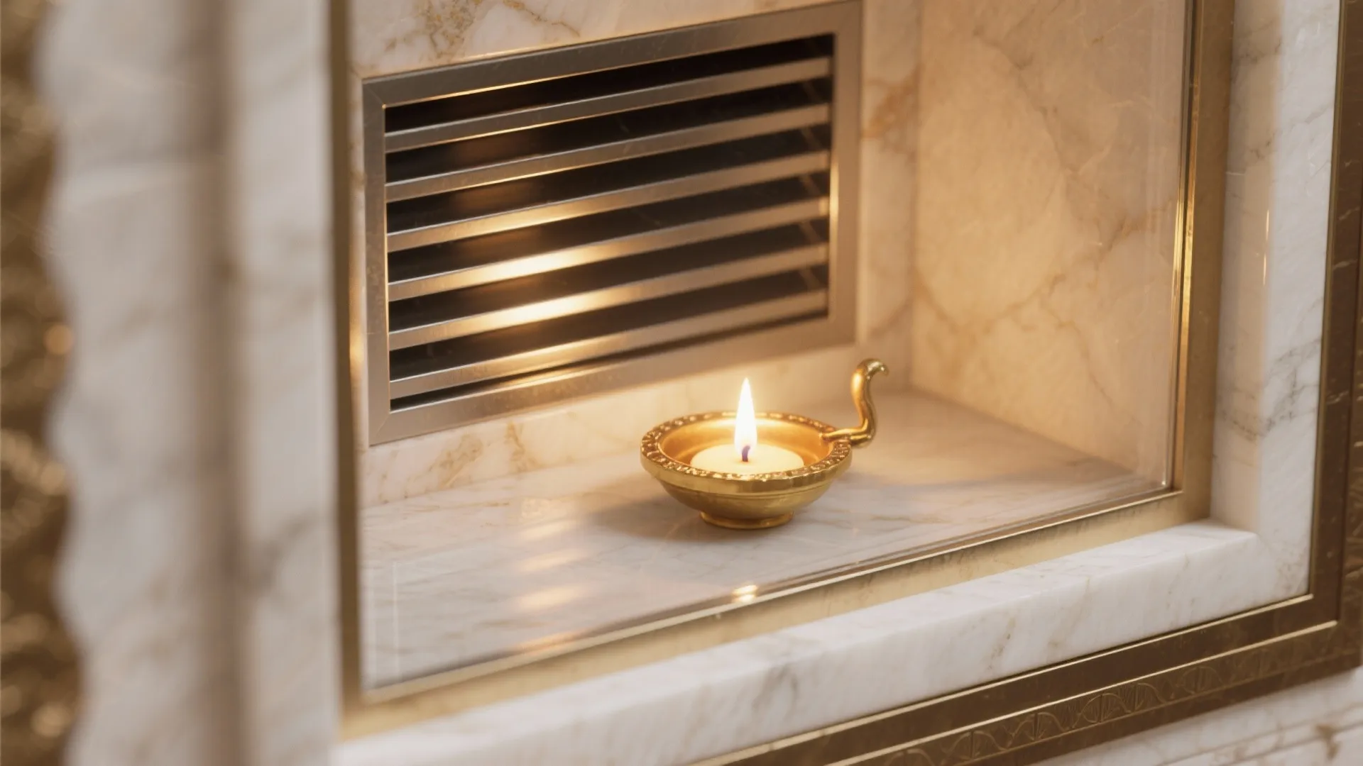 Ventilated niches and safer flame alternatives