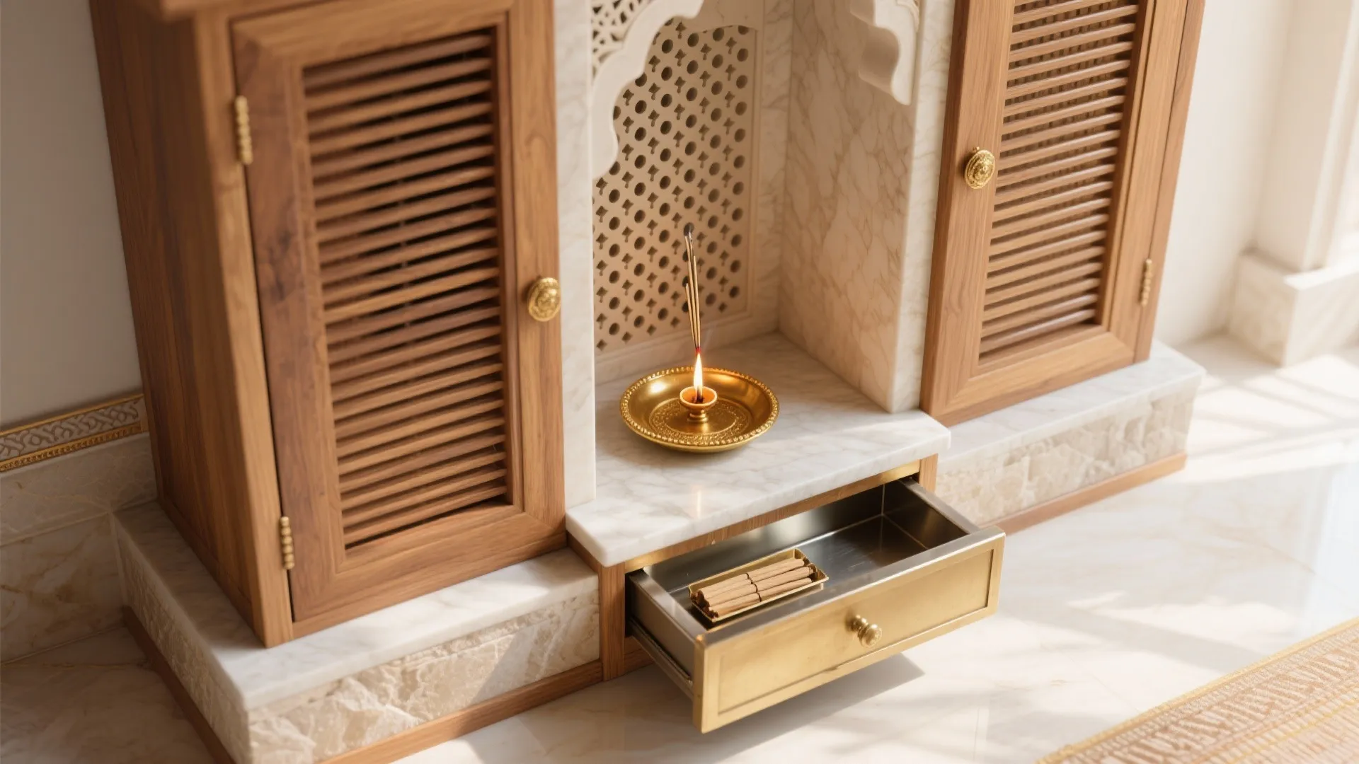 Ventilated Doors and Fire-Safe Ritual Platform