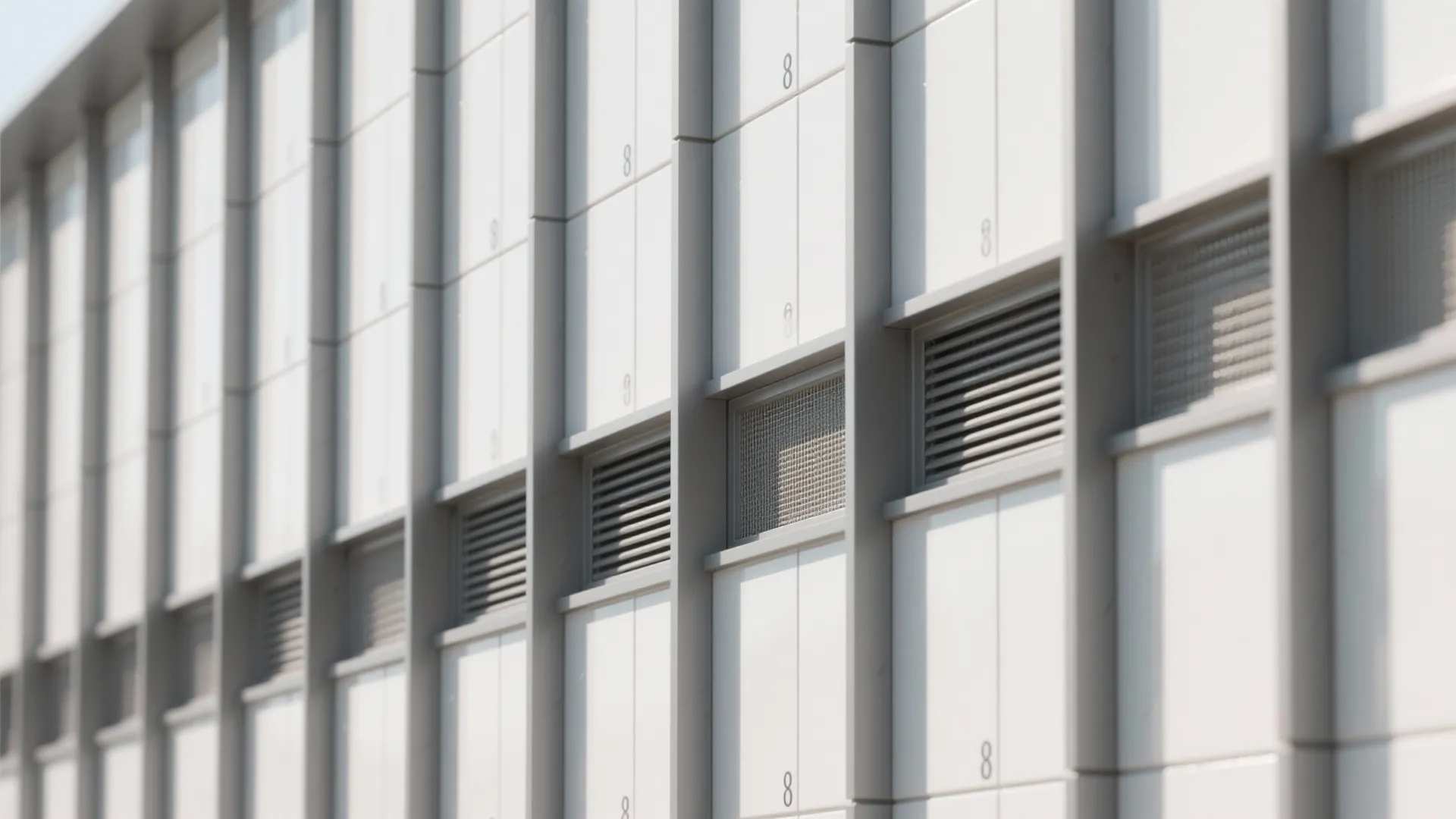 Ventilated Cladding with Shadow Gaps