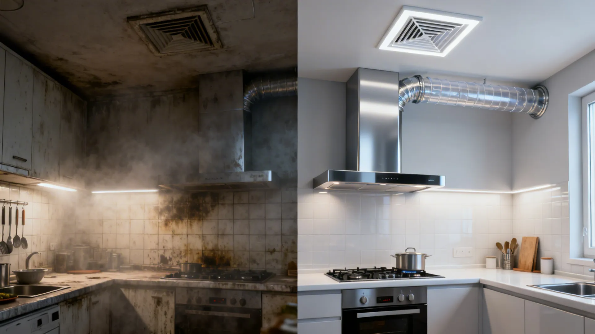 5) Ventilation-first design for heat and spice