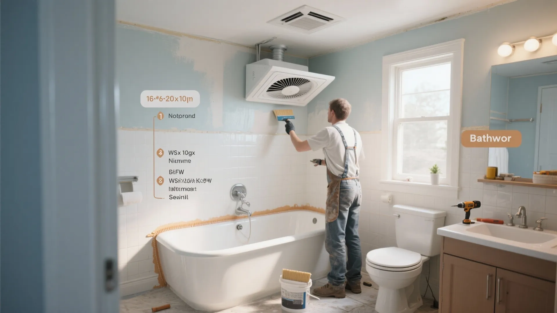 5. Combine Paint with Smart Ventilation and Proper Caulking