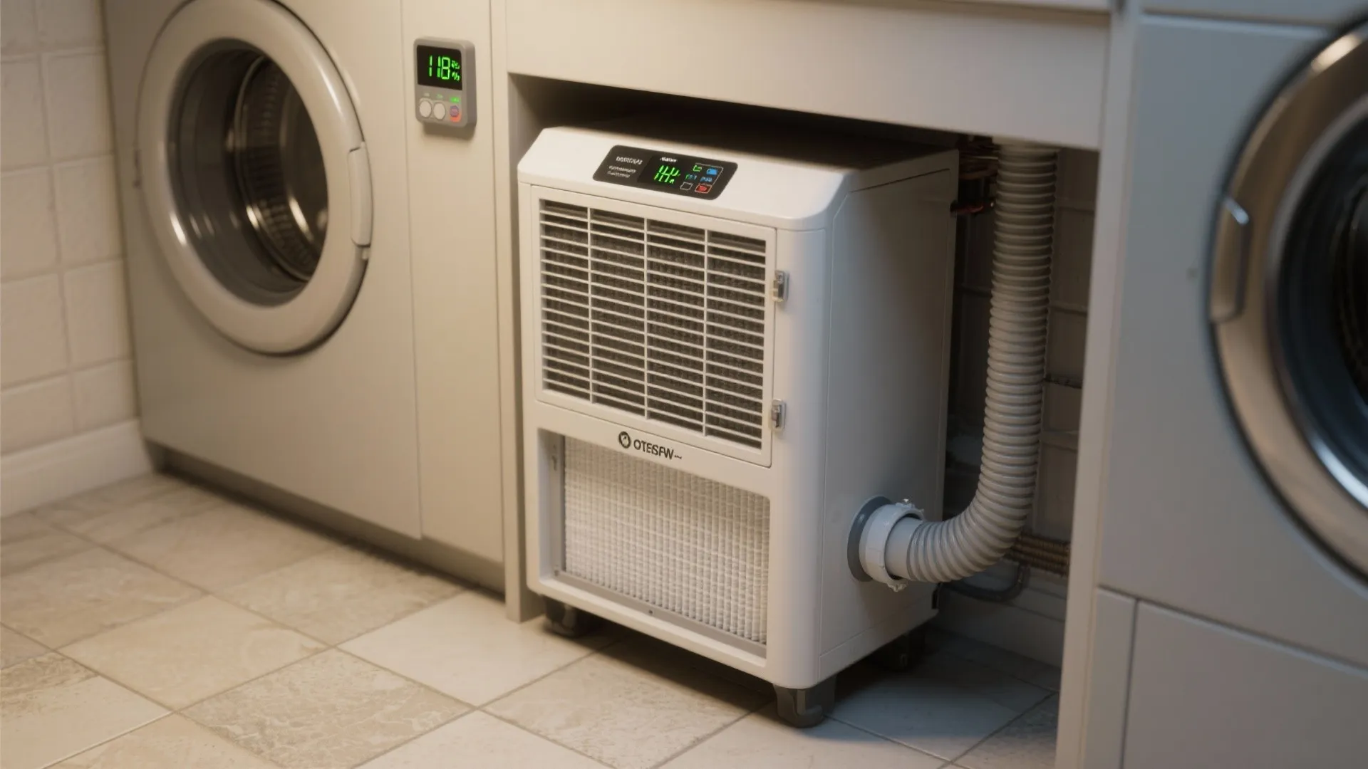 3. Ventilation-First Design with Built-in Dehumidifier