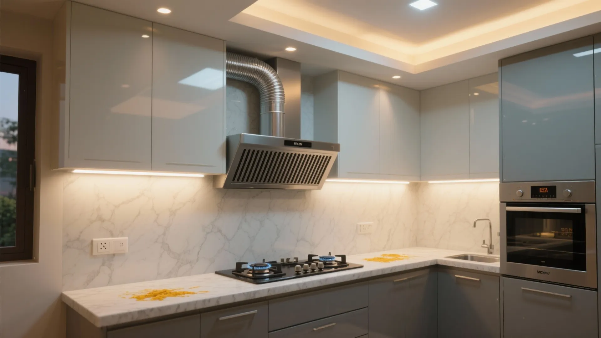 Ventilation, Lighting, and Easy-Clean Surfaces