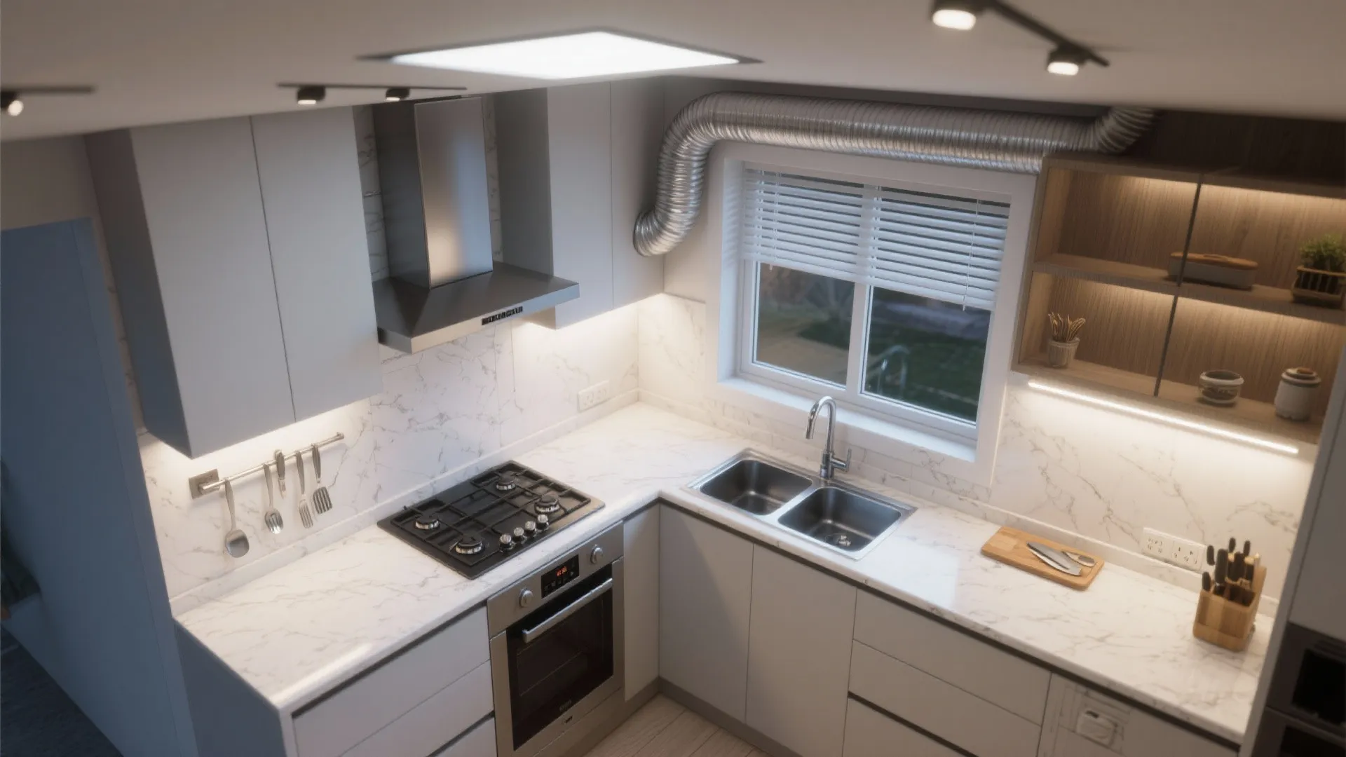 Ventilation, lighting, and humidity-smart finishes