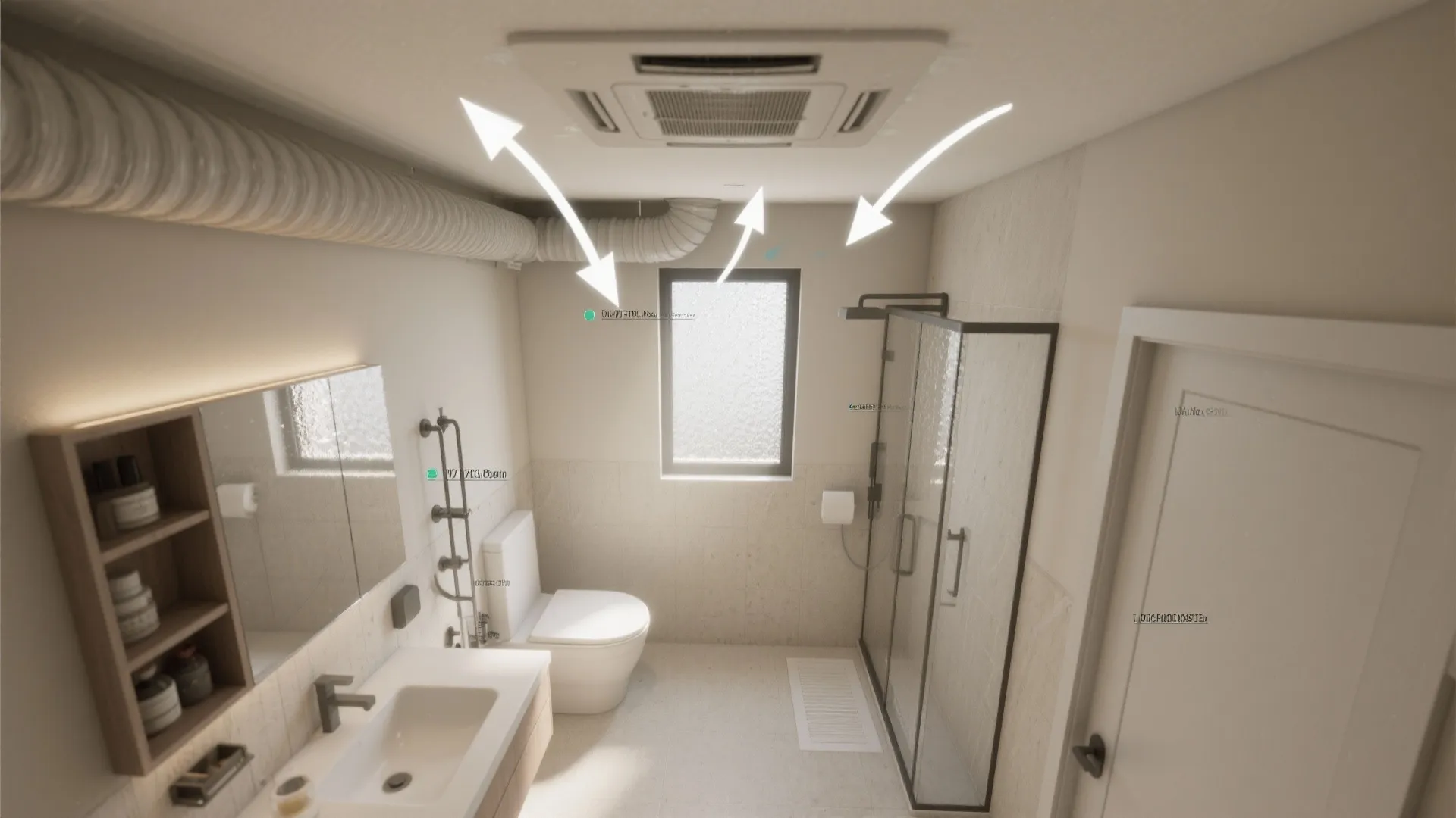 1. Improve ventilation and airflow