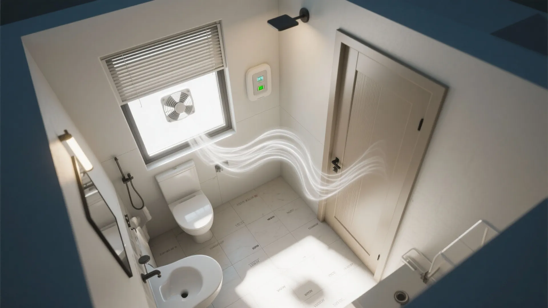 1. Improve ventilation and light