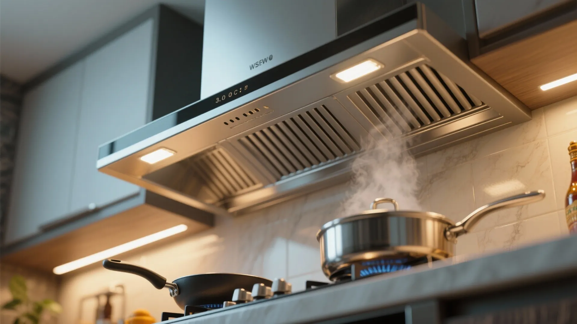 Smart Ventilation and Task Lighting for Indian Cooking