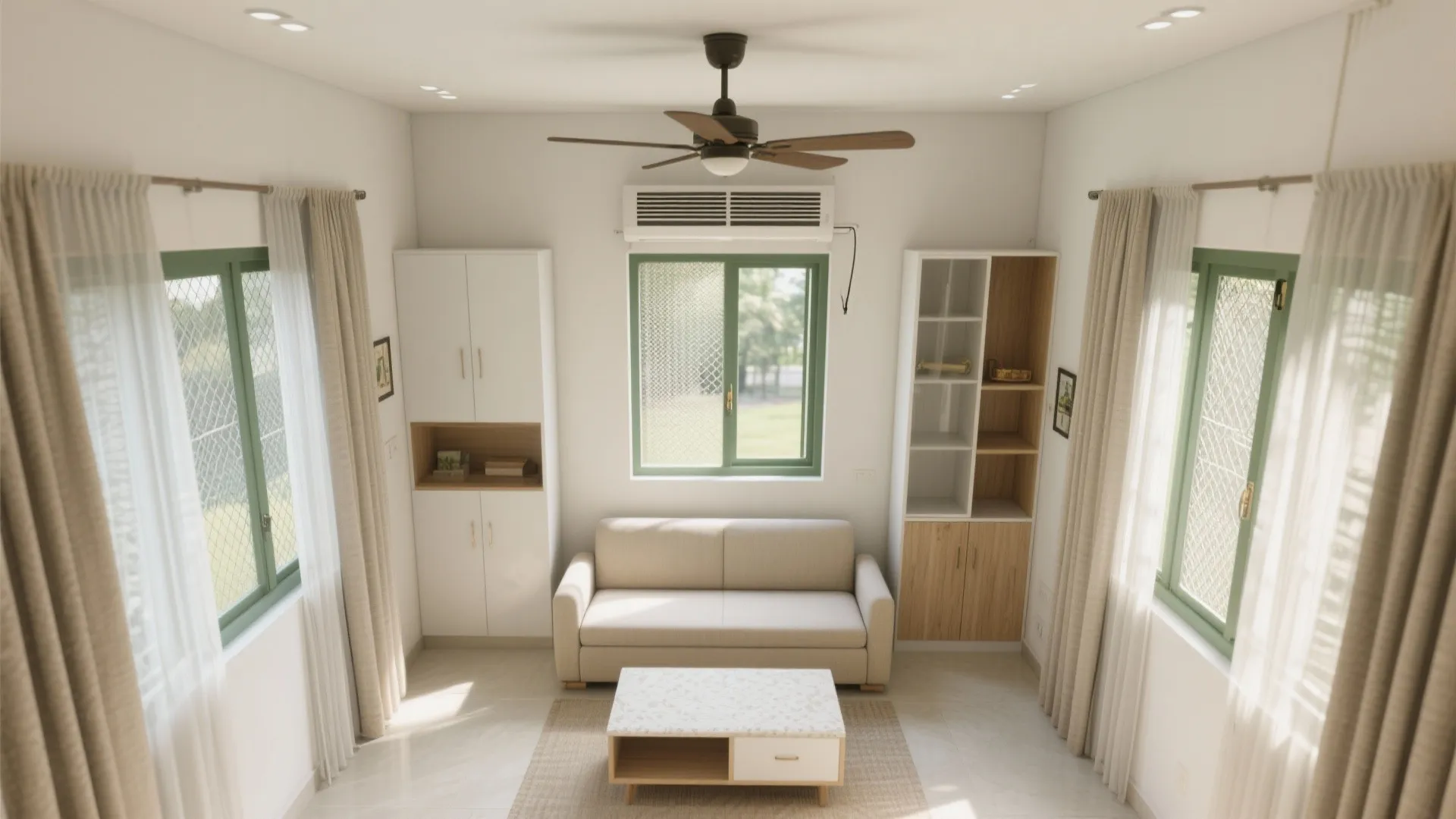 Courtyard Light and Cross-Ventilation, Reimagined