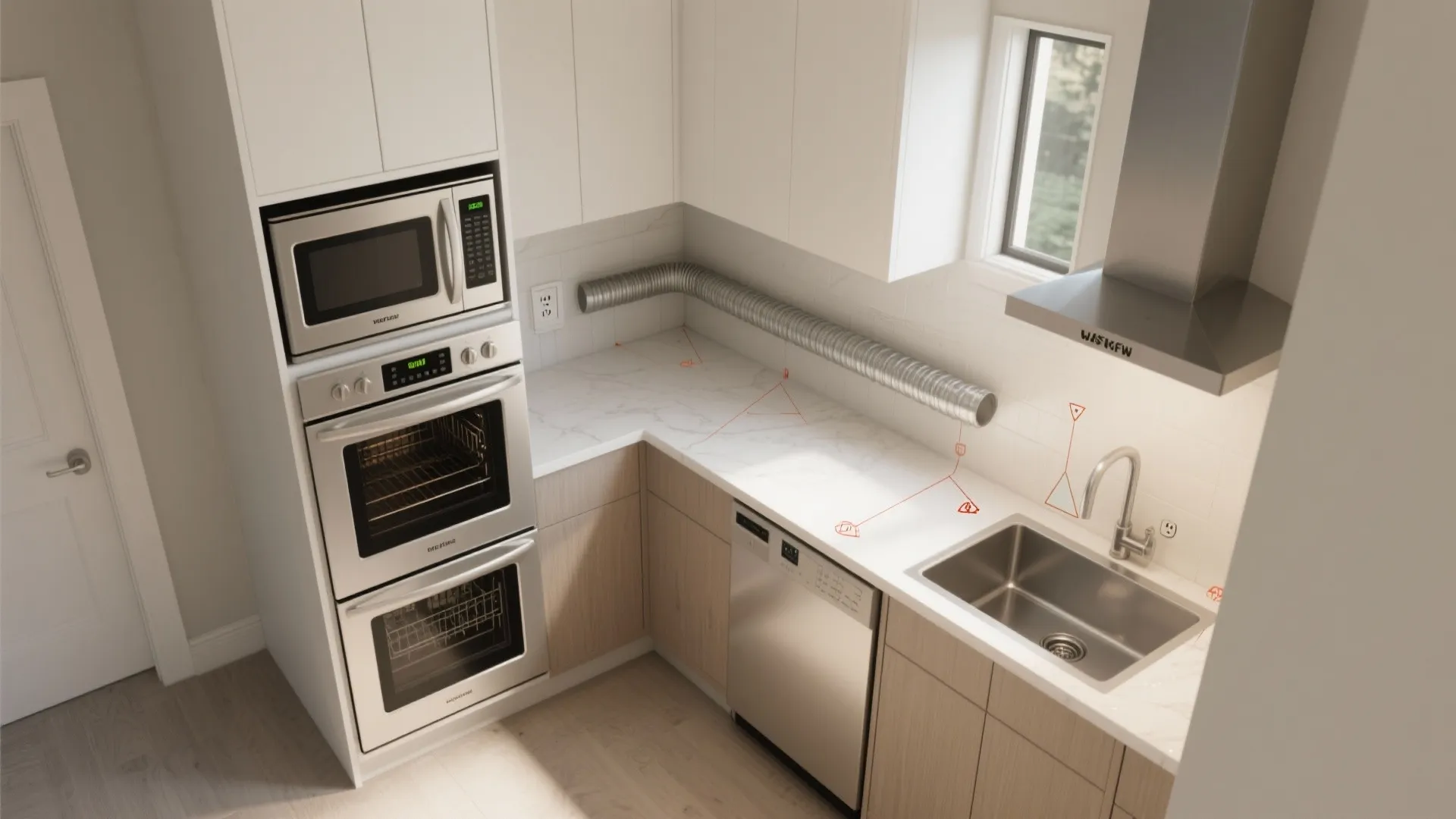 Compact Appliance and Ventilation Strategy