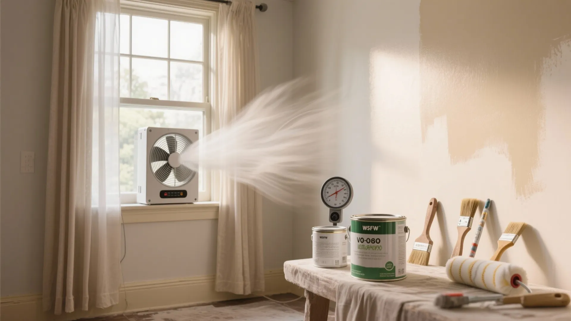 2) Quick-Dry Paints, Smart Ventilation, and Realistic Drying Windows