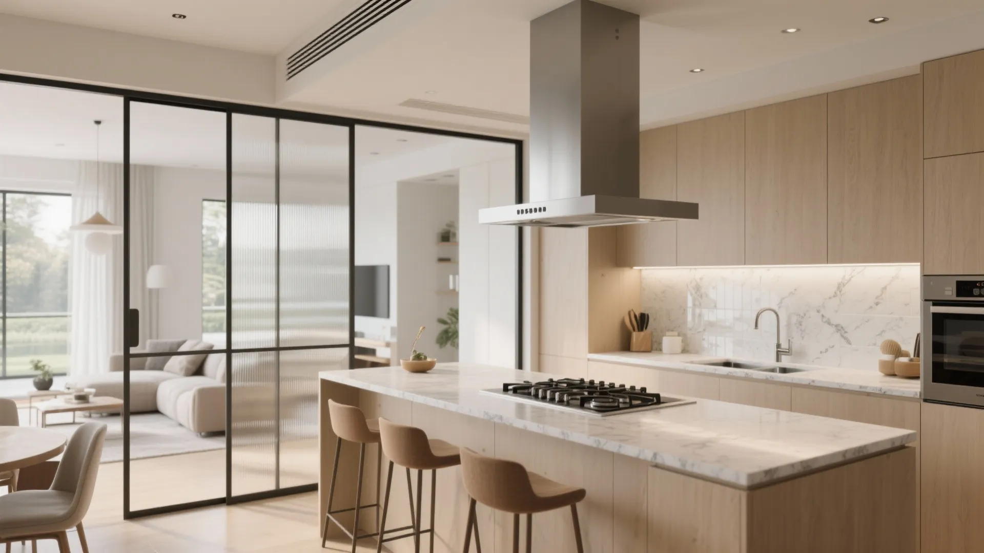 Ventilation + Zoning for Indian Cooking