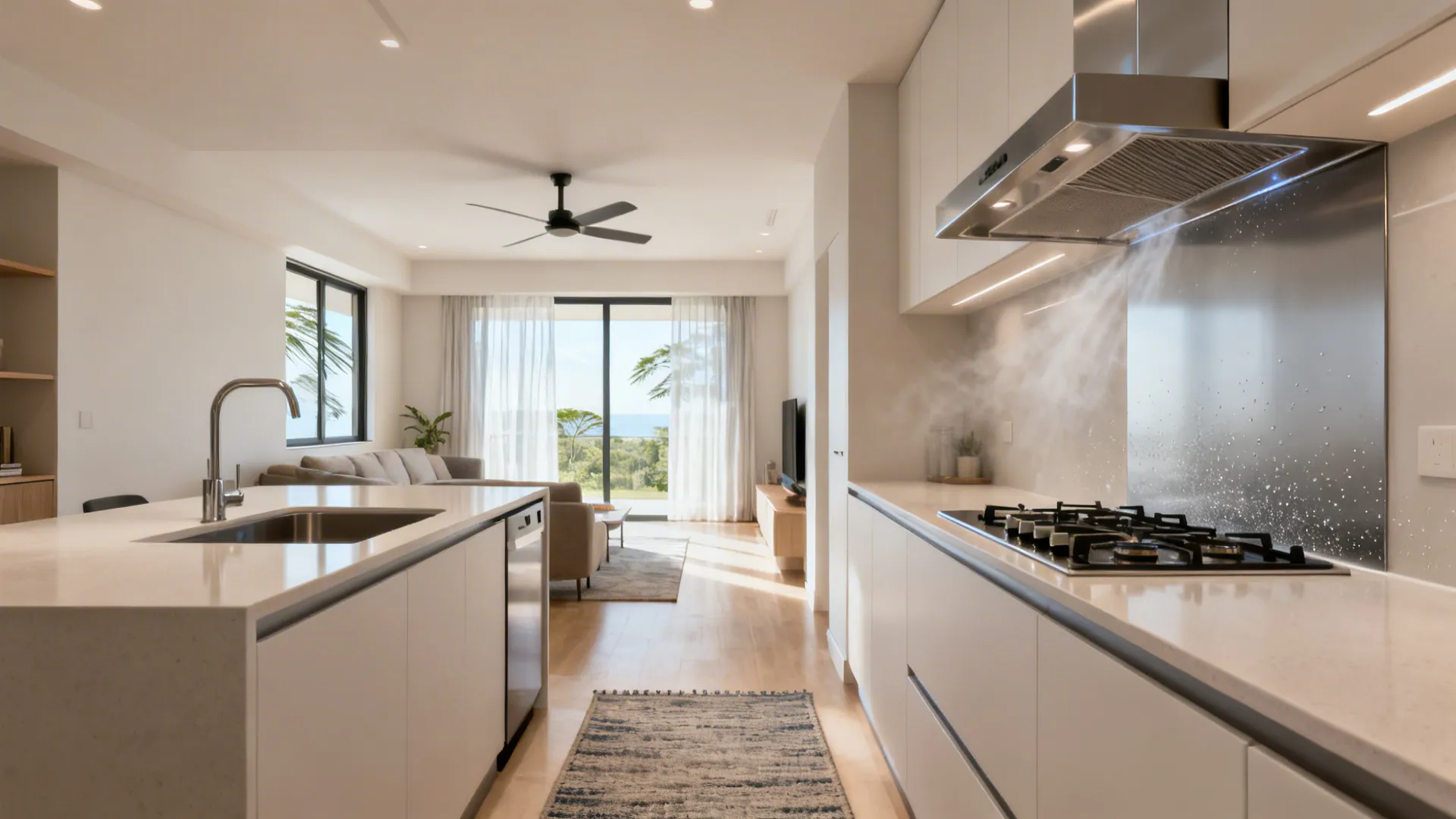 Smart ventilation and zoning so smells don’t take over