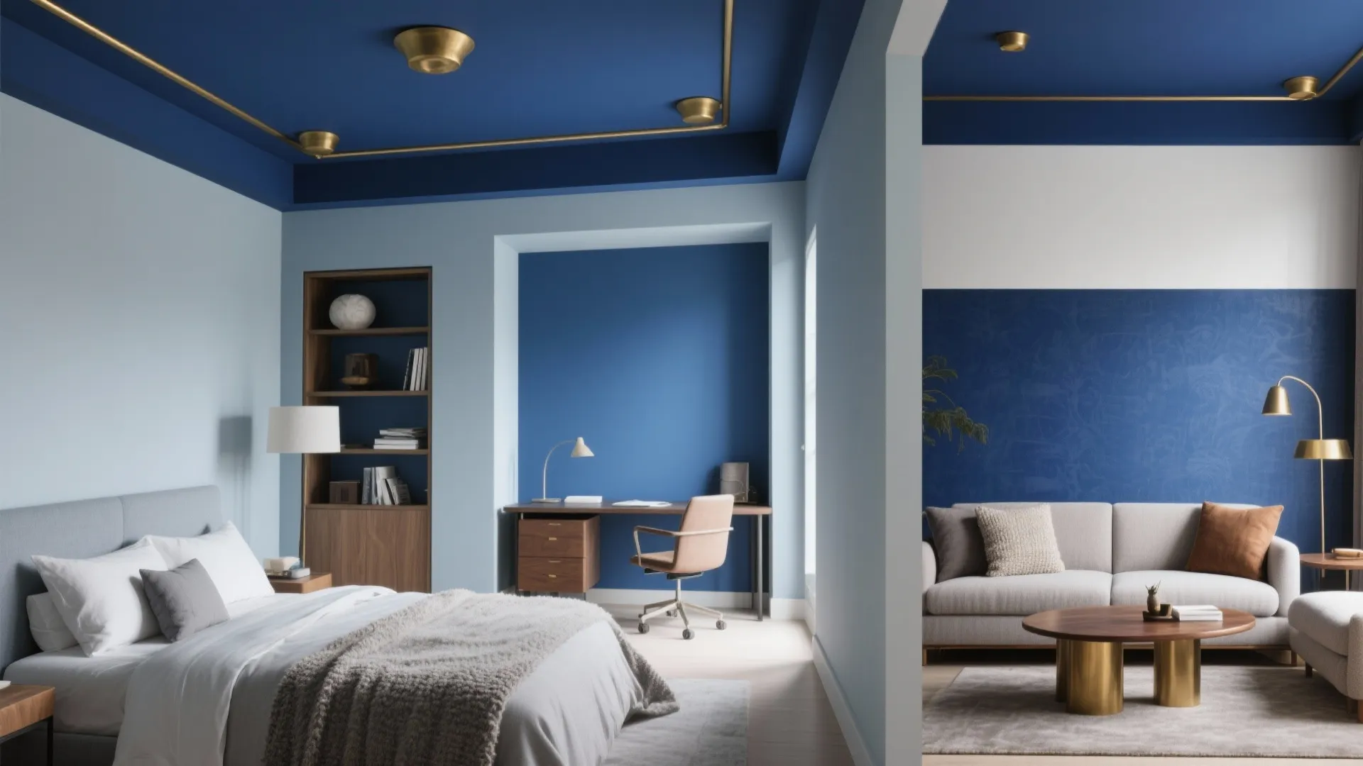 Blue Color in Room: Transforming Spaces with Style: 1 Minute to Unlock the Power of Blue in Interior Design