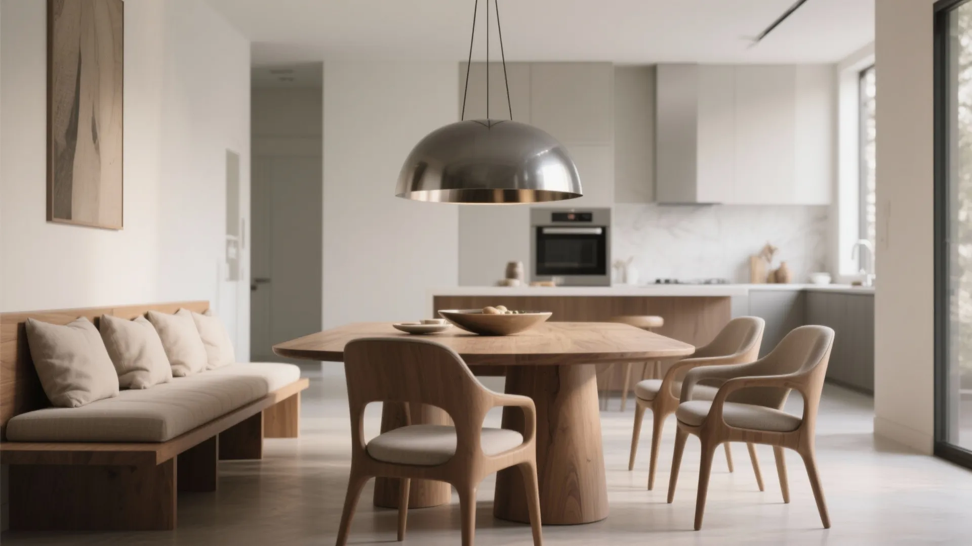 2. Use versatile seating and a focal light