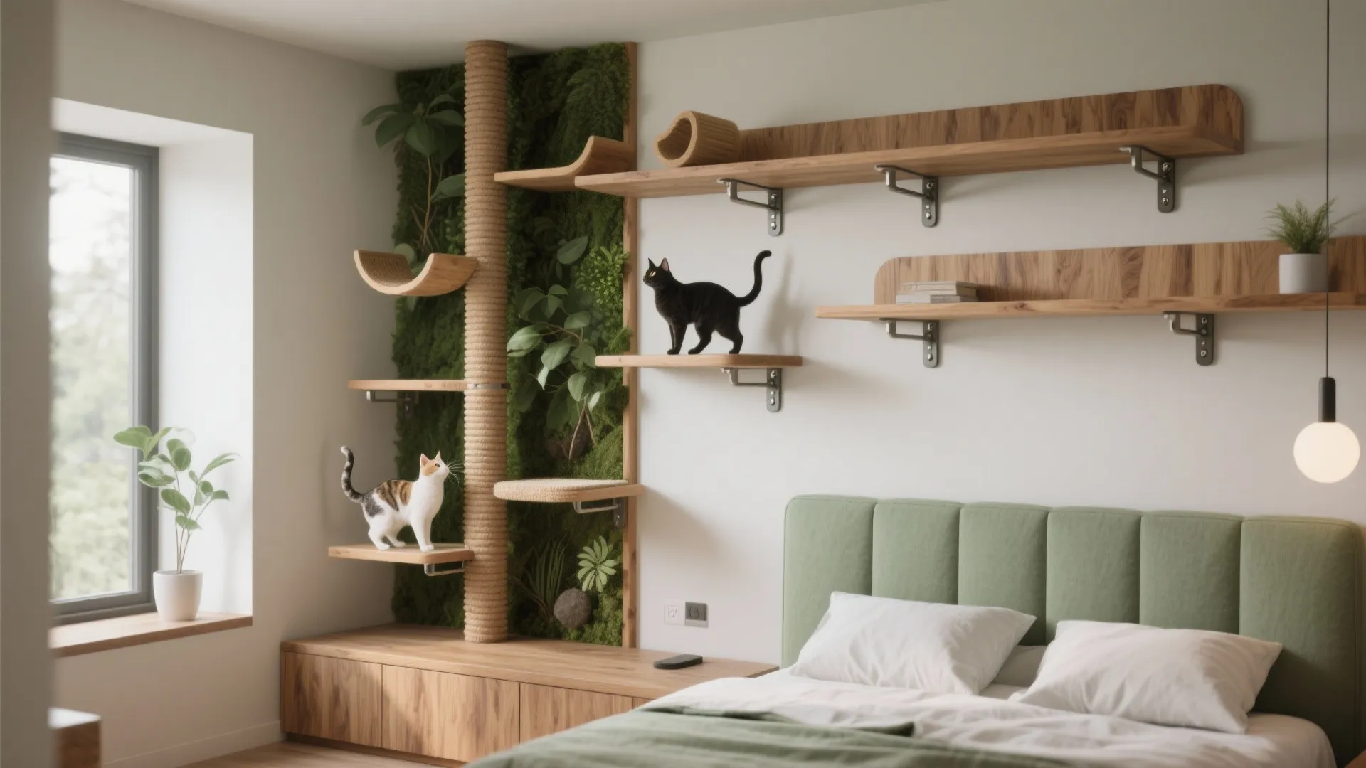 1. Vertical Cat Garden
