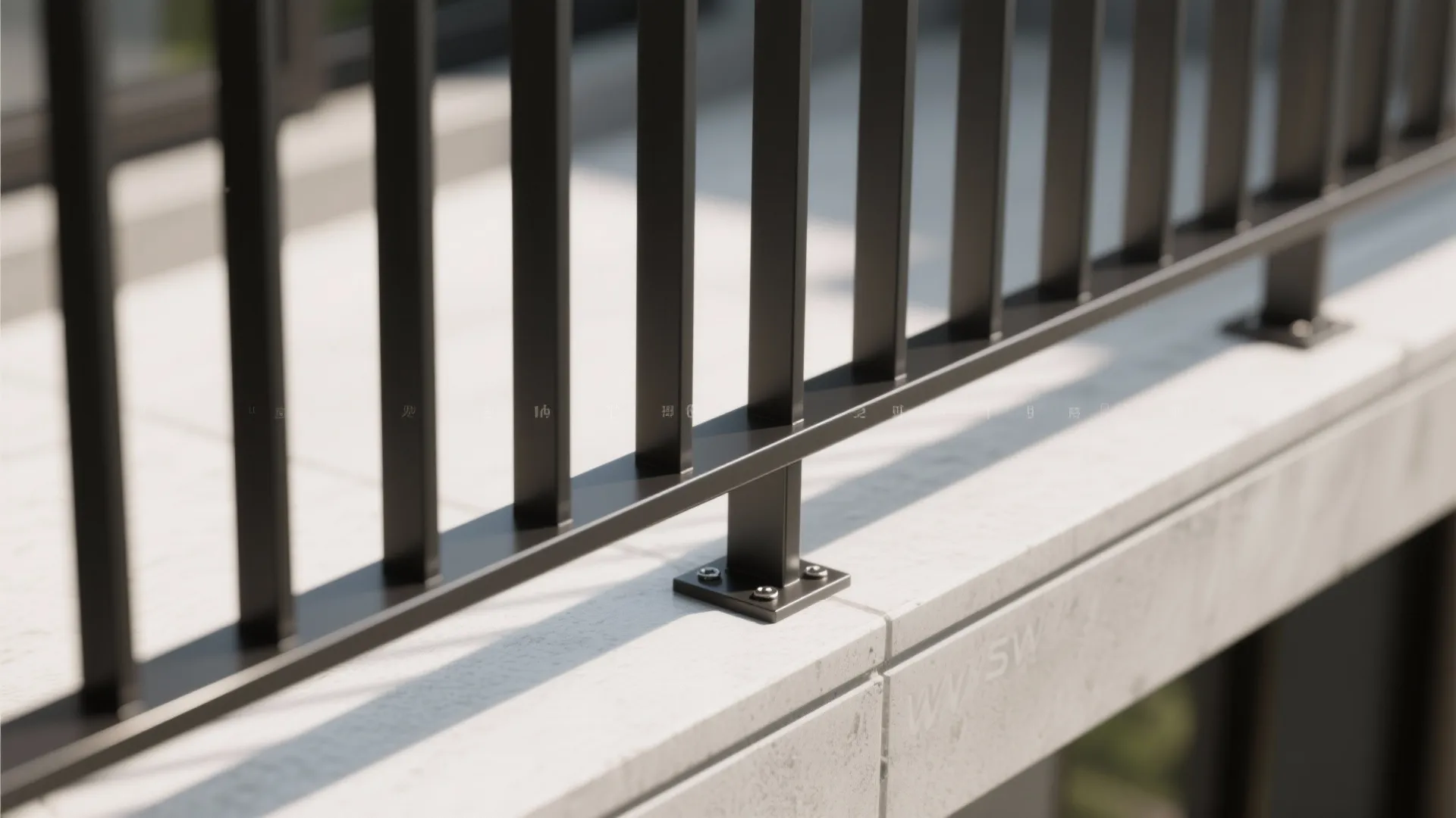 Idea 1: Slim Vertical Rails with Hidden Fasteners