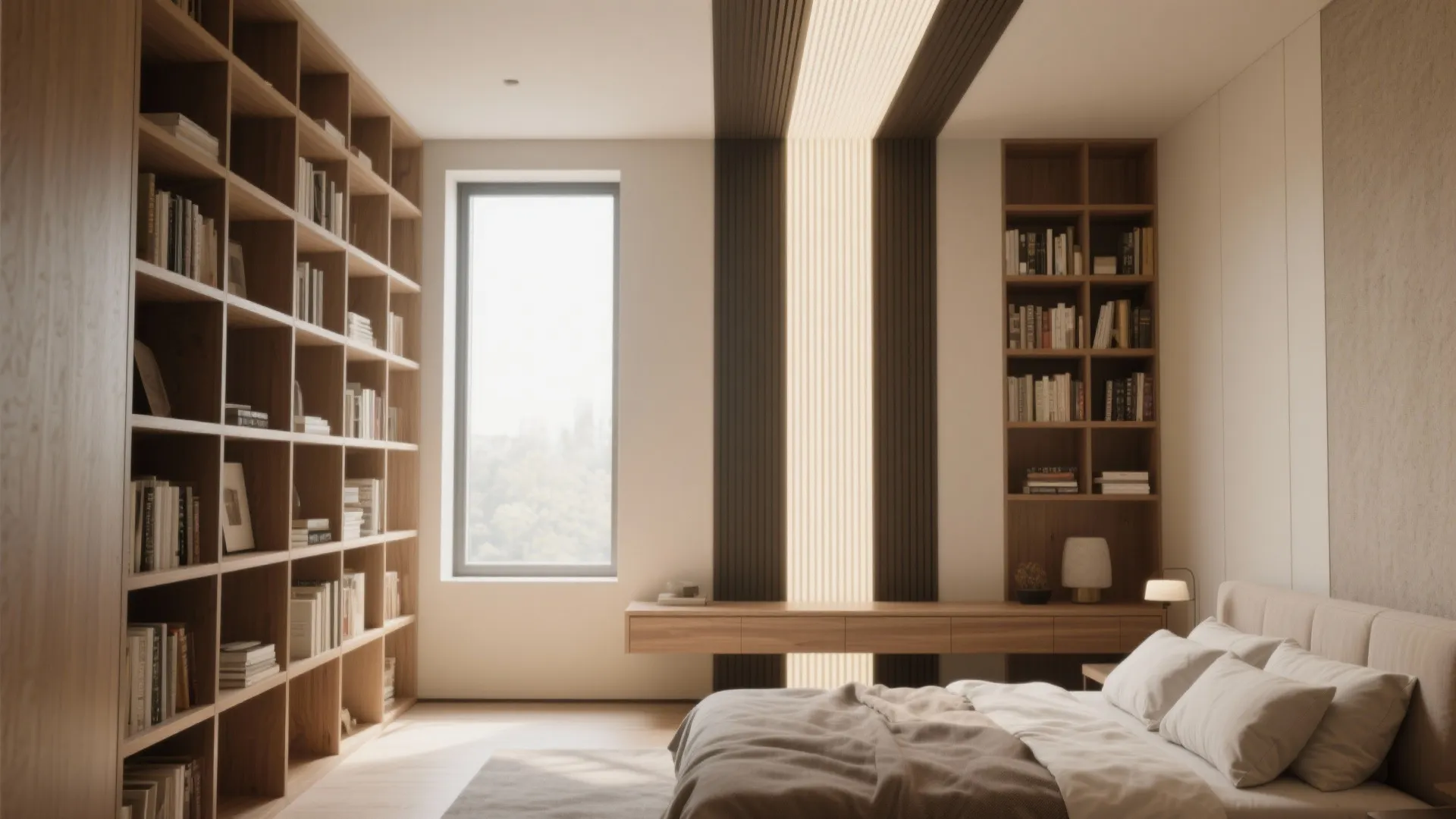 3. Use vertical accents to emphasize height