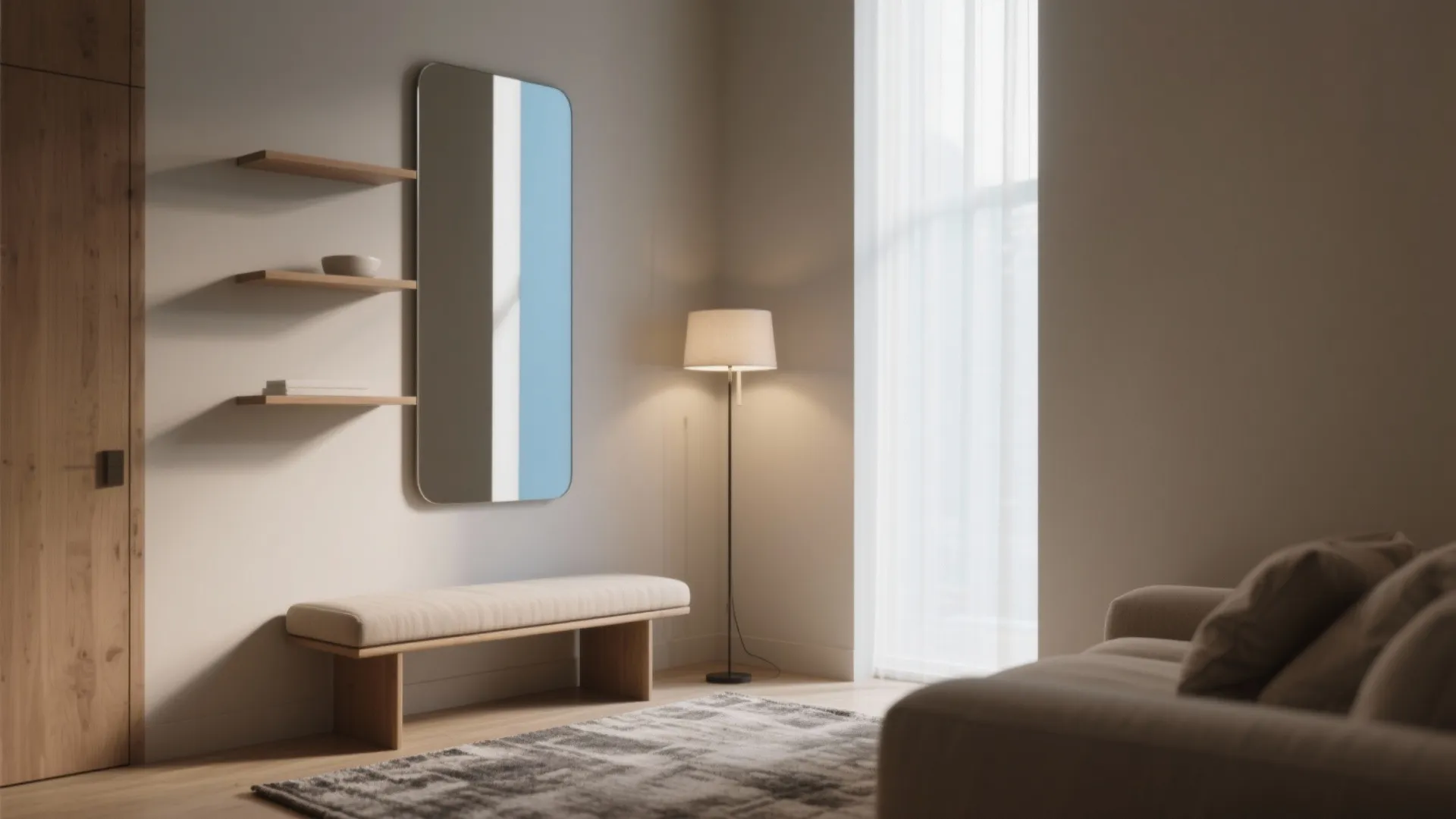 2. Use Narrow, Vertical Accents