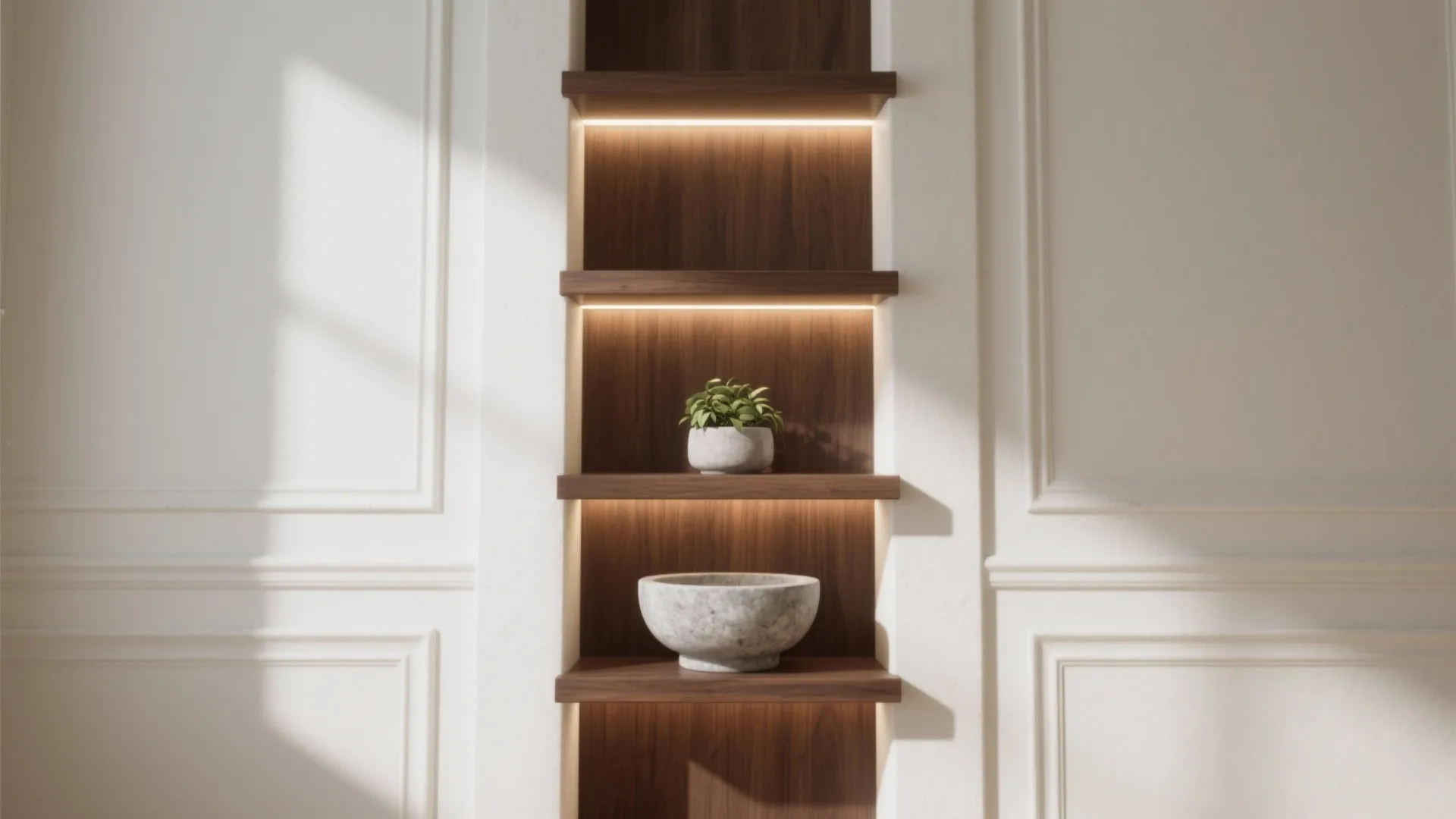 Slim Vertical Altar Column (Entry or Living Room)