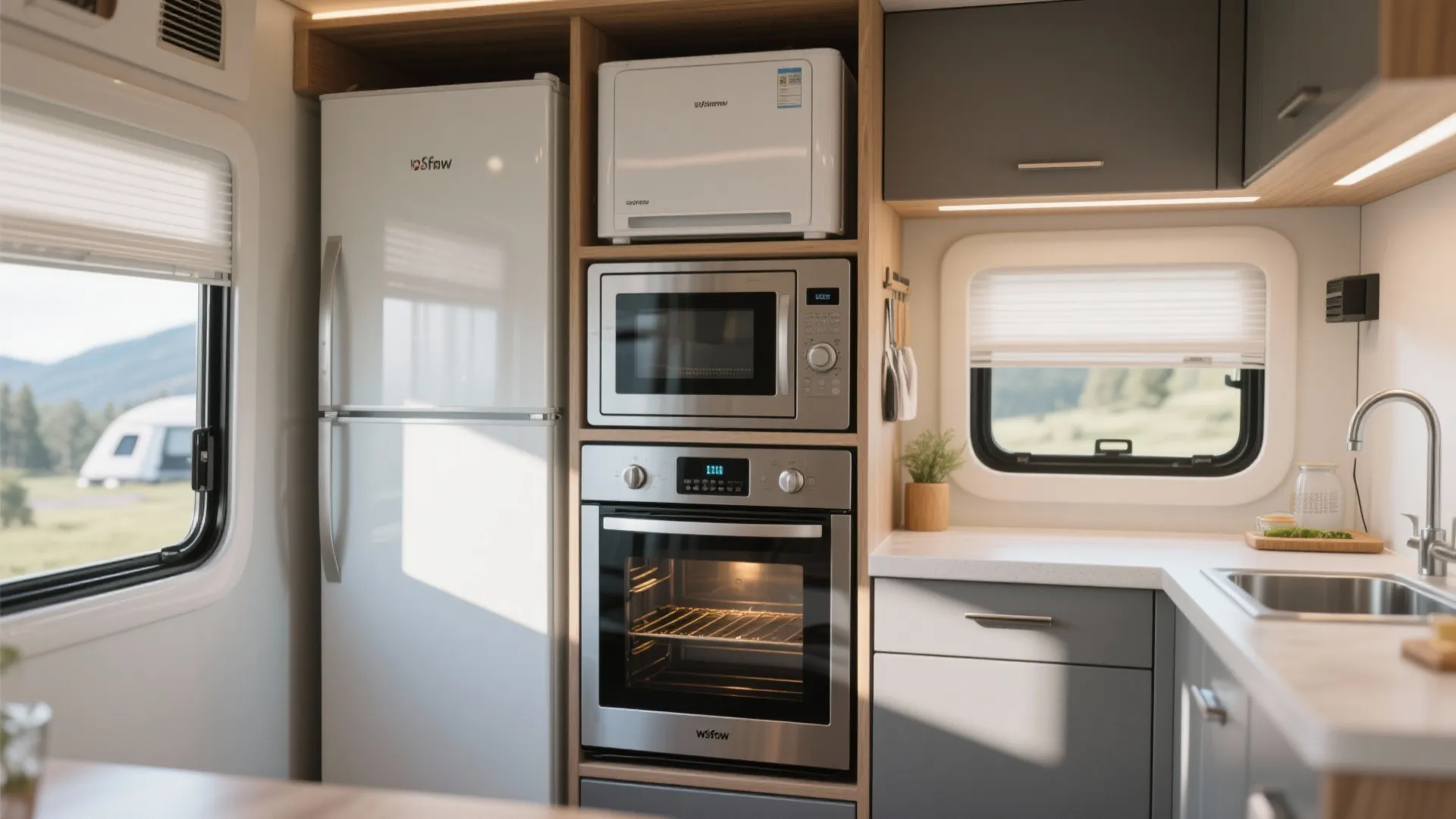 6. Vertical Appliance Stack