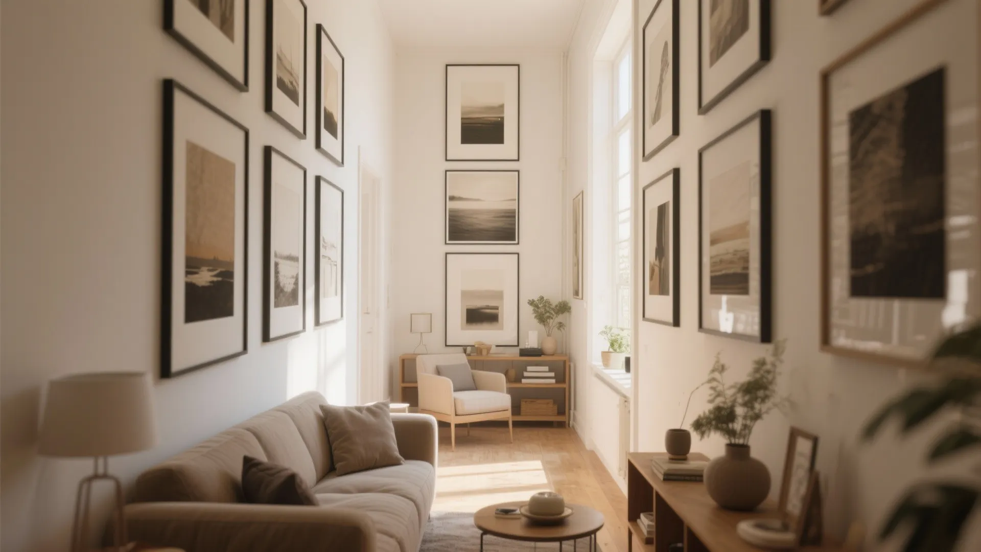 7. Vertical Art Gallery