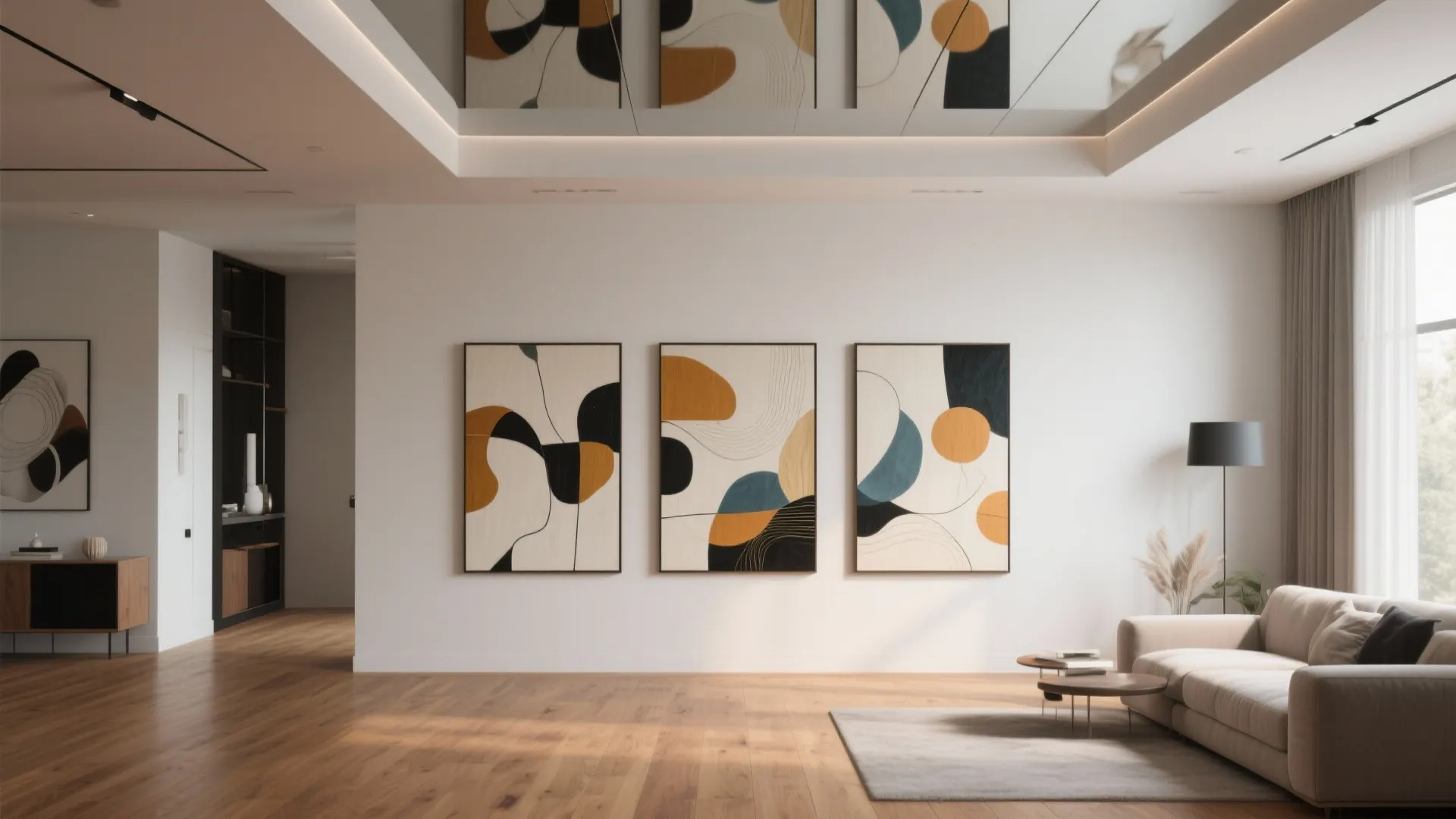 4. Vertical Art Displays