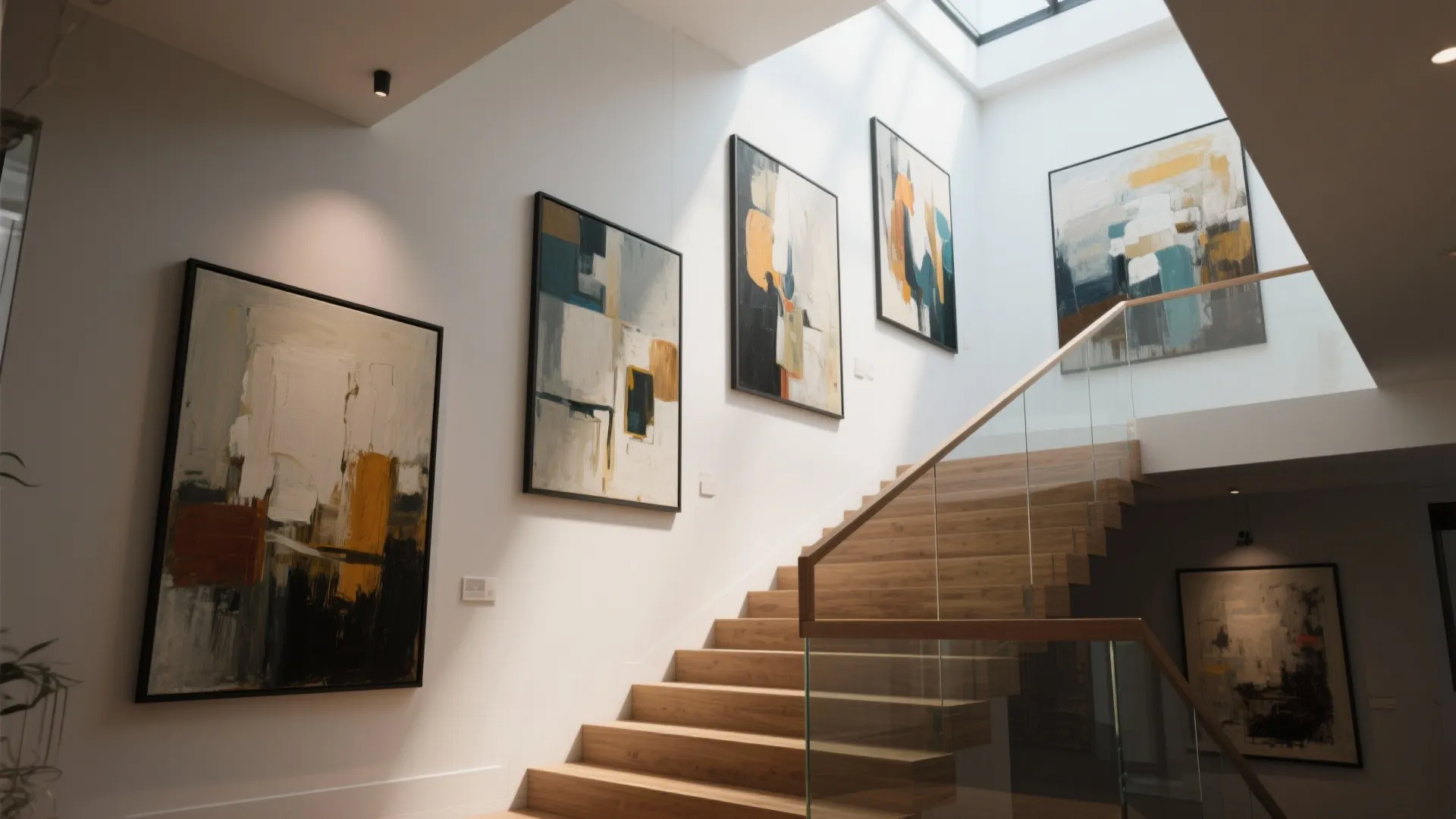 Vertical Art Gallery Wall