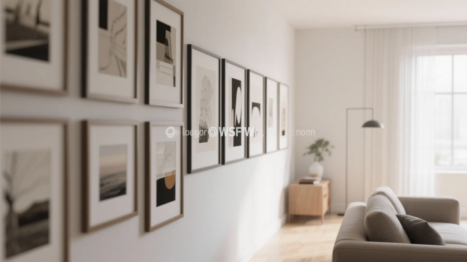 8. Vertical Artwork Arrangements