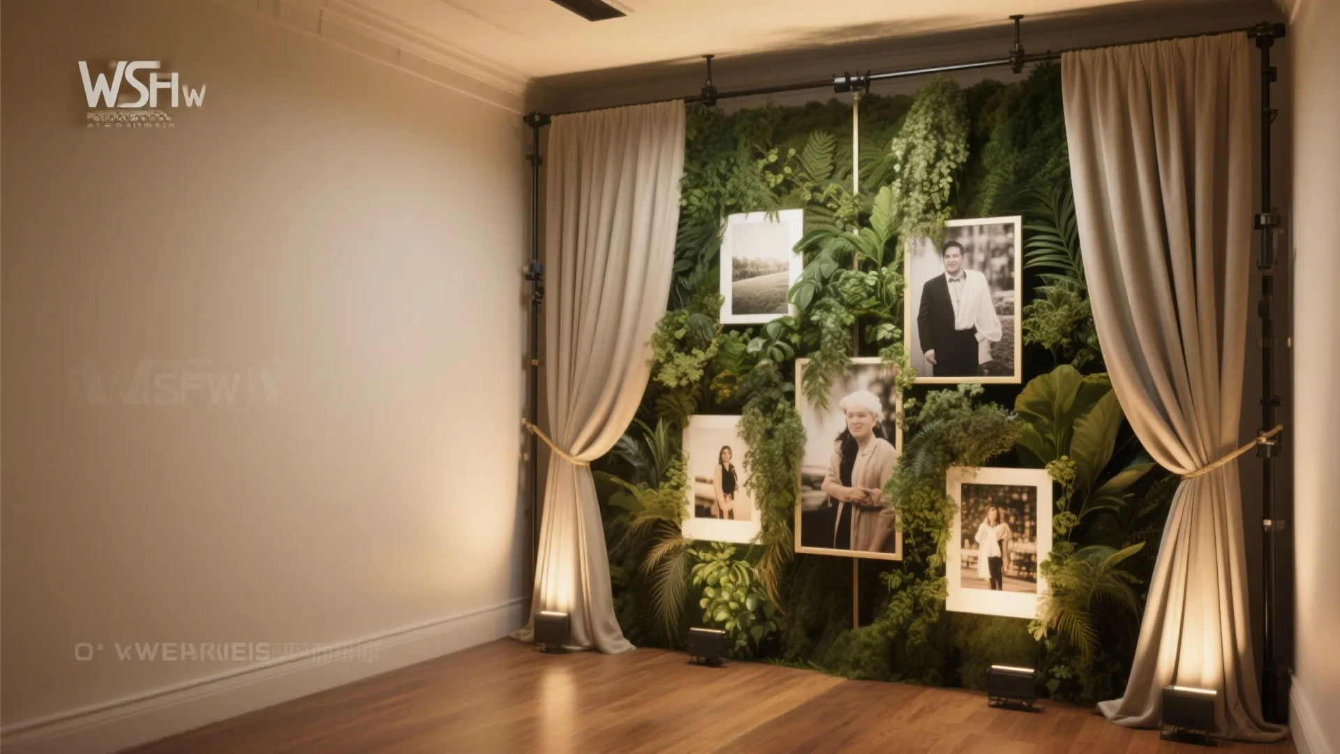 4. Vertical impact and multifunctional backdrops