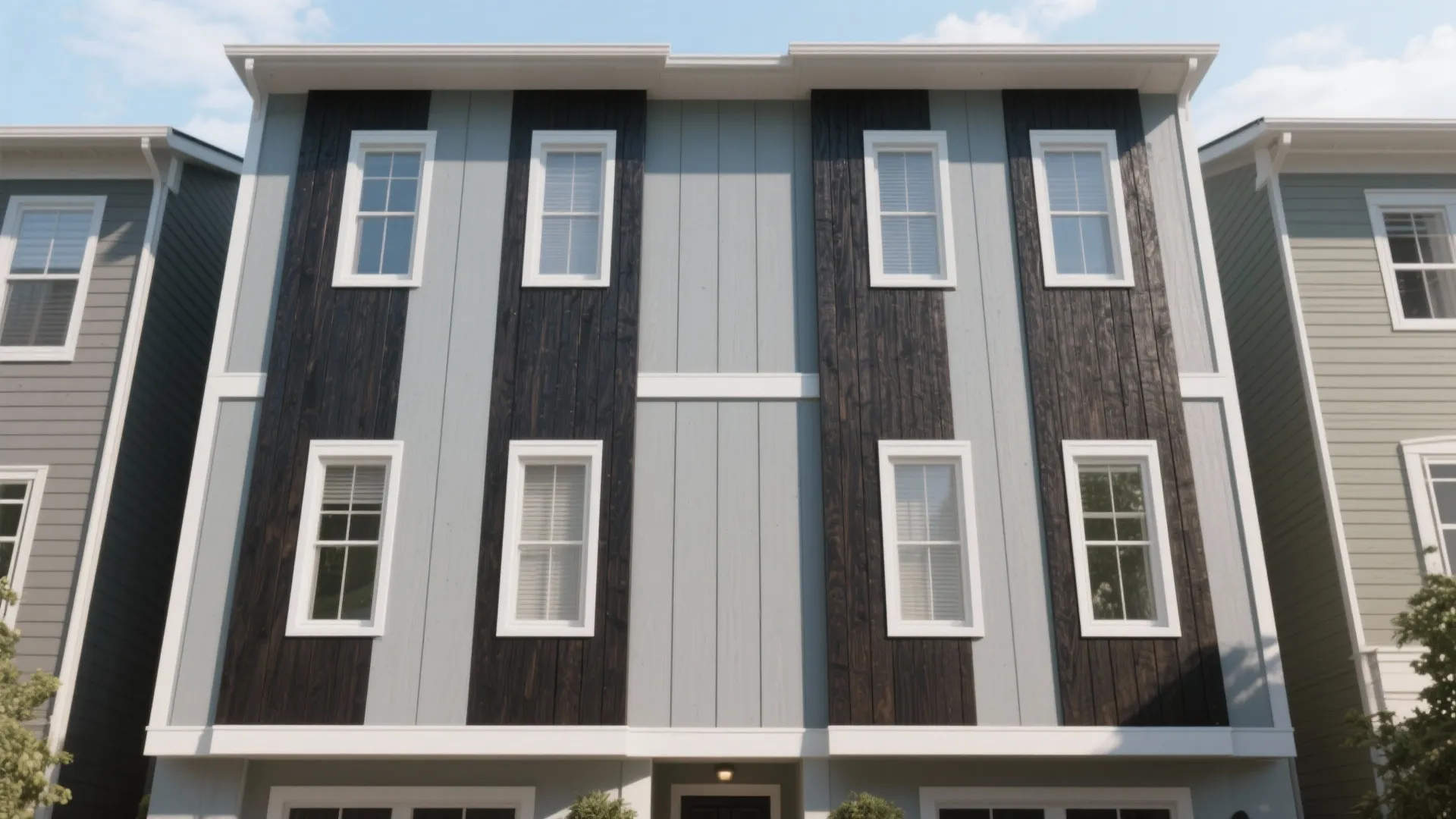 Inspiration 2: Vertical Color Banding to Emphasize Height