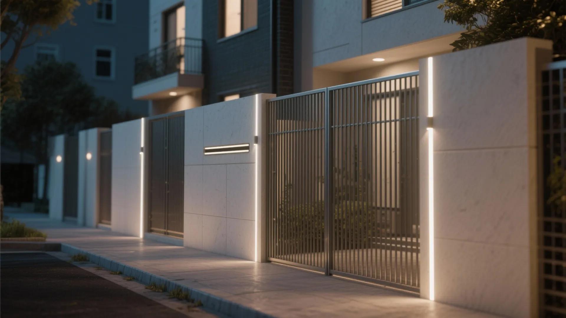 Minimalist Vertical Bar Design