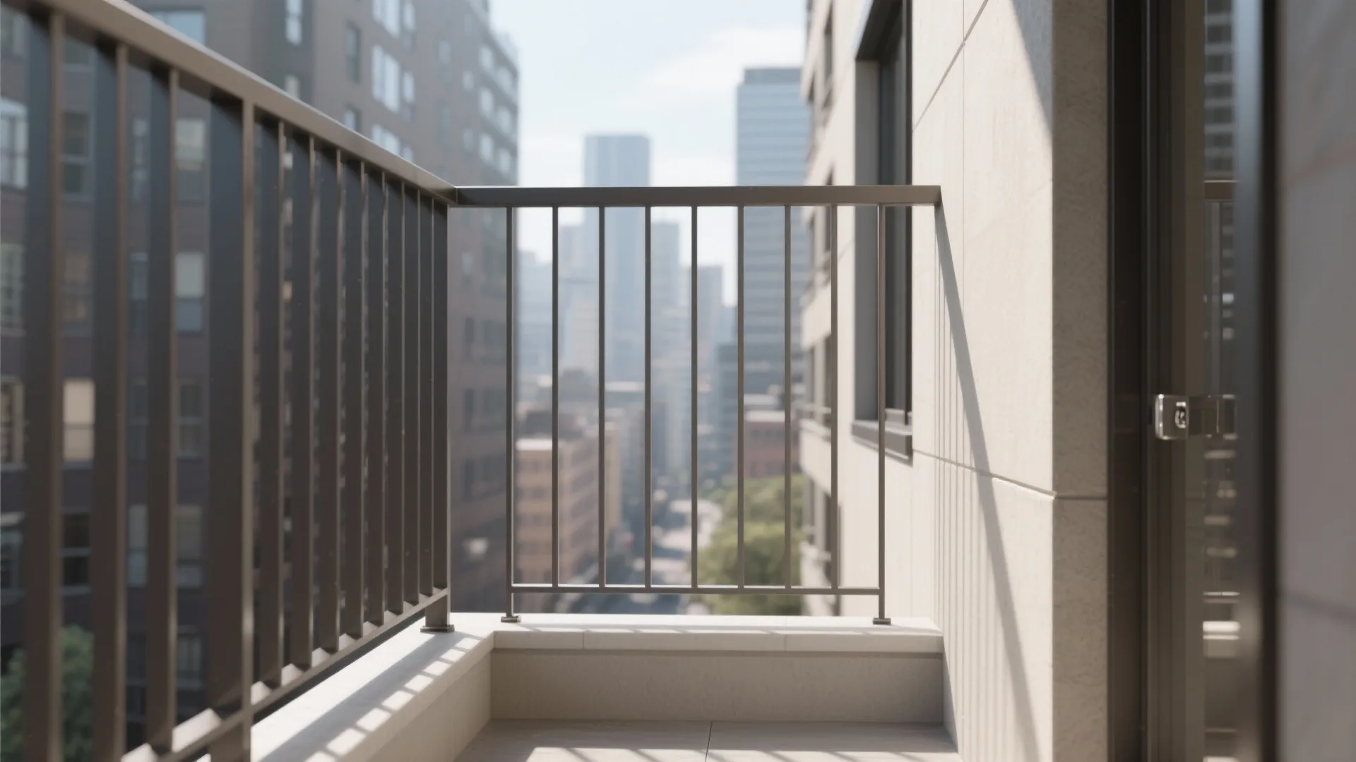 Minimalist Vertical Bars for Modern Safety