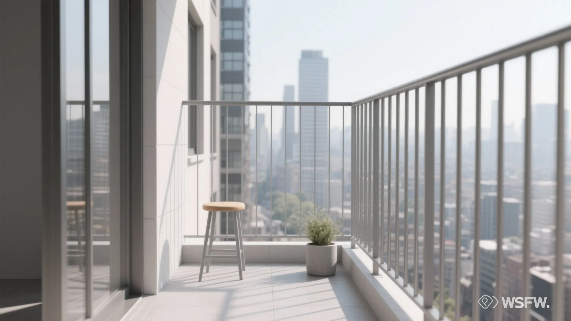 1. Slim Vertical Bars for Airflow and Safety