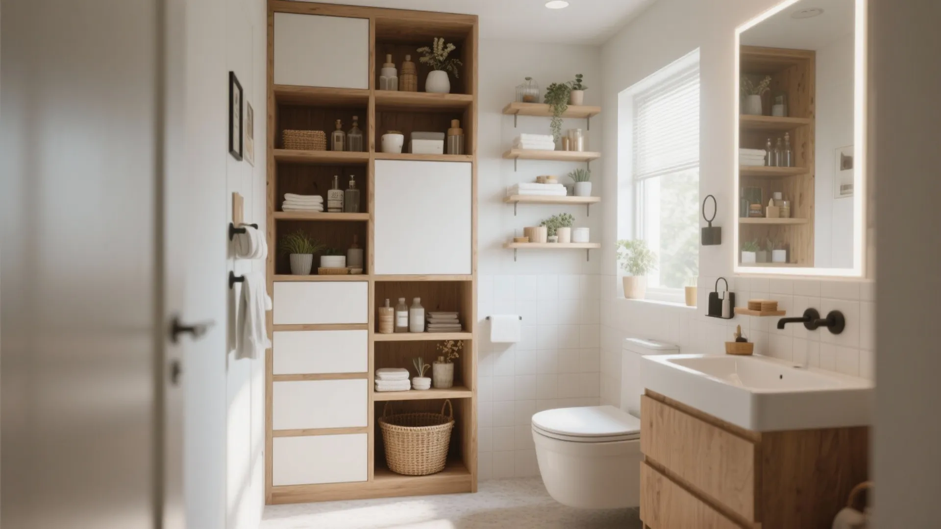 9. Vertical Storage Solutions