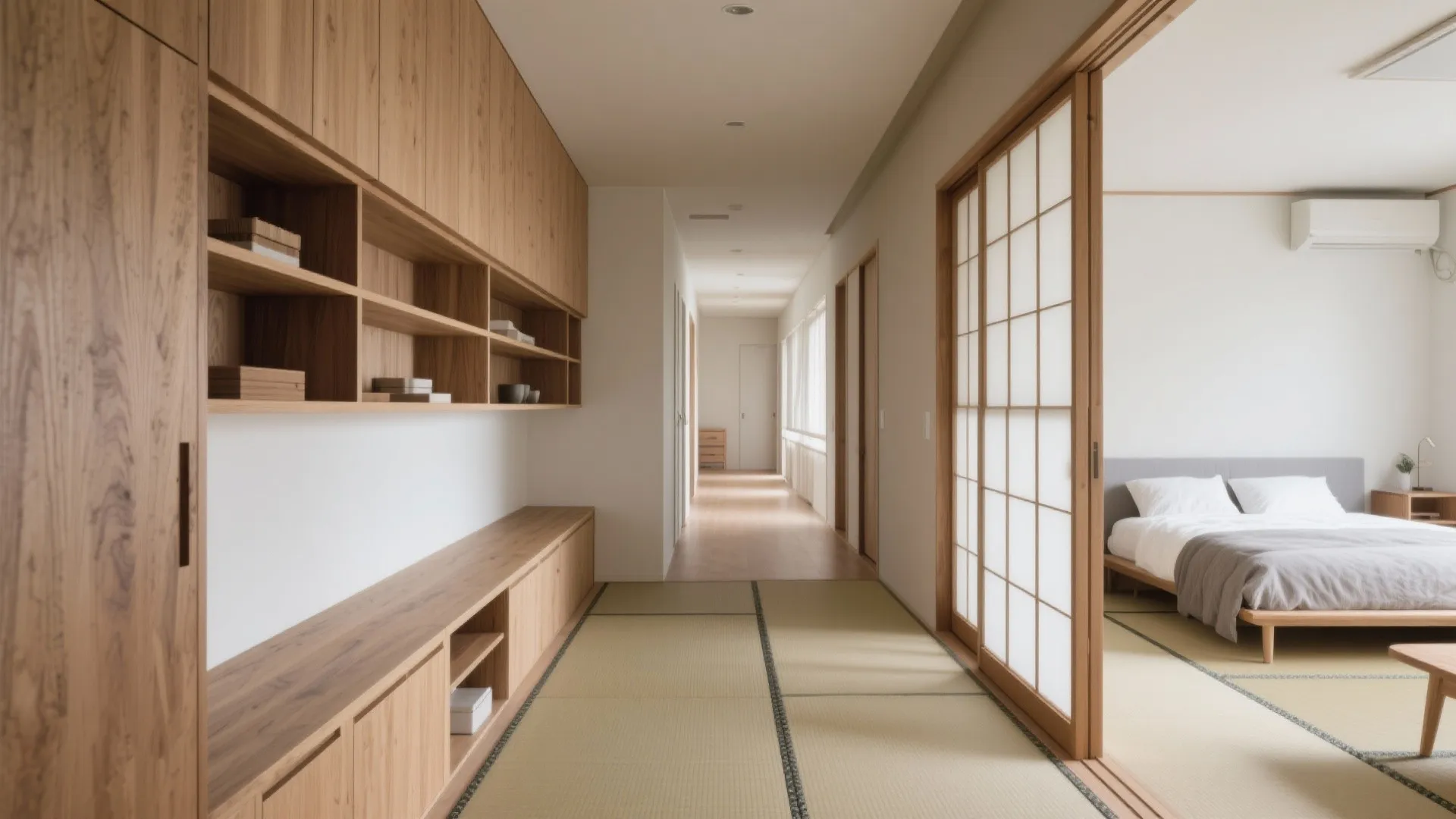 Tips 3: 5LDKの収納技巧—個室は「縦」、共用は「横」