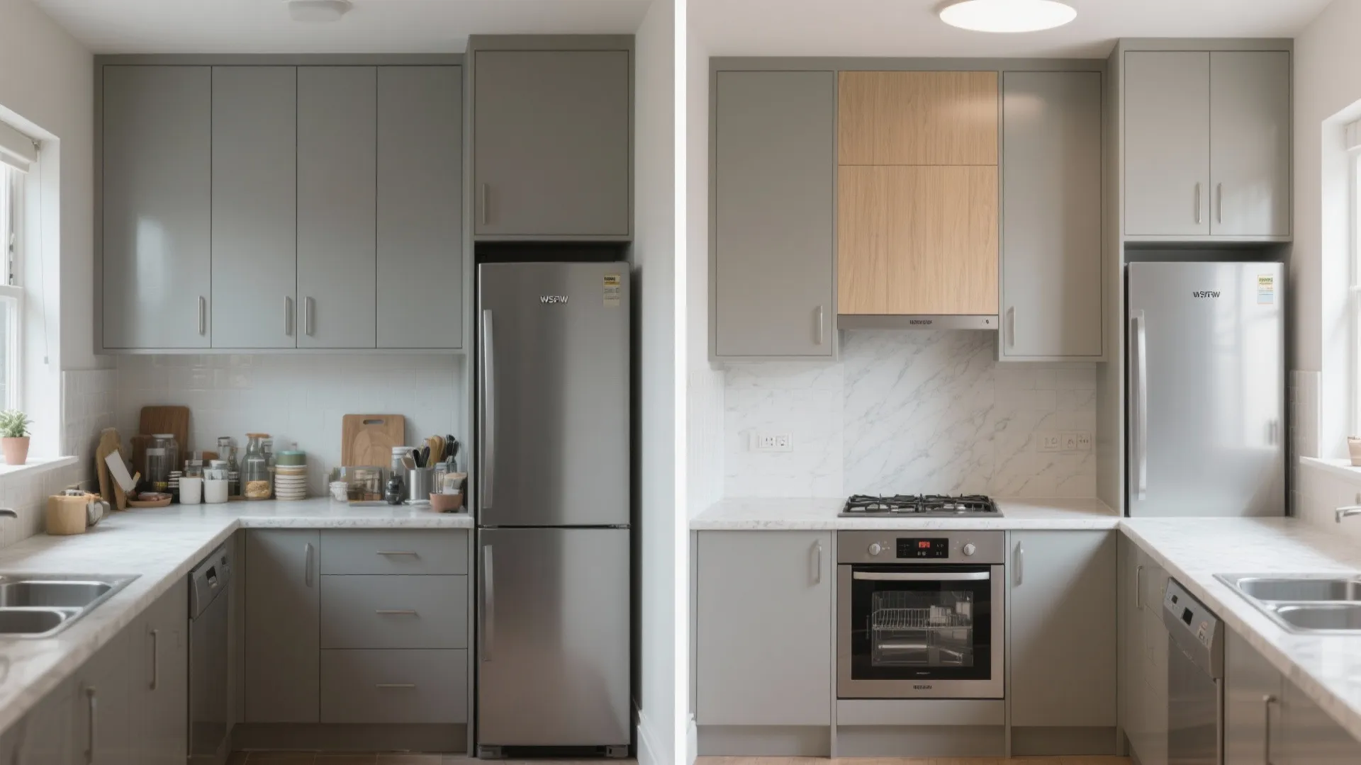 Vertical Storage and Slim Appliances