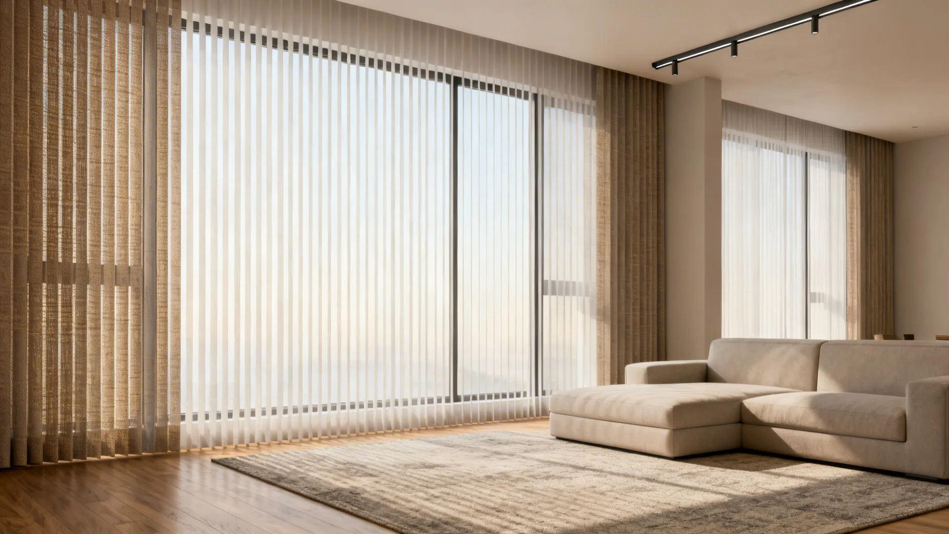 Vertical Blinds Ideas: 5 Ways to Style Living Room Windows